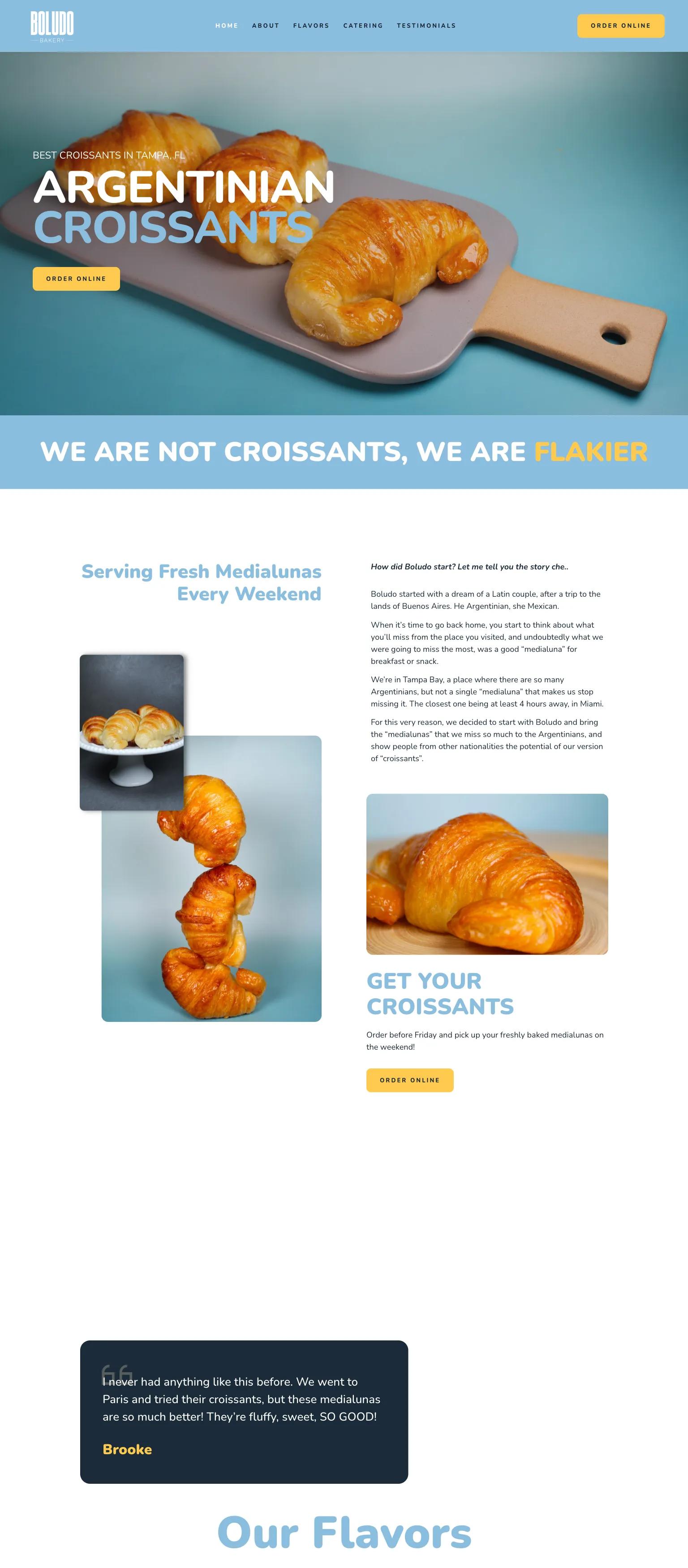 Boludo Bakery screenshot