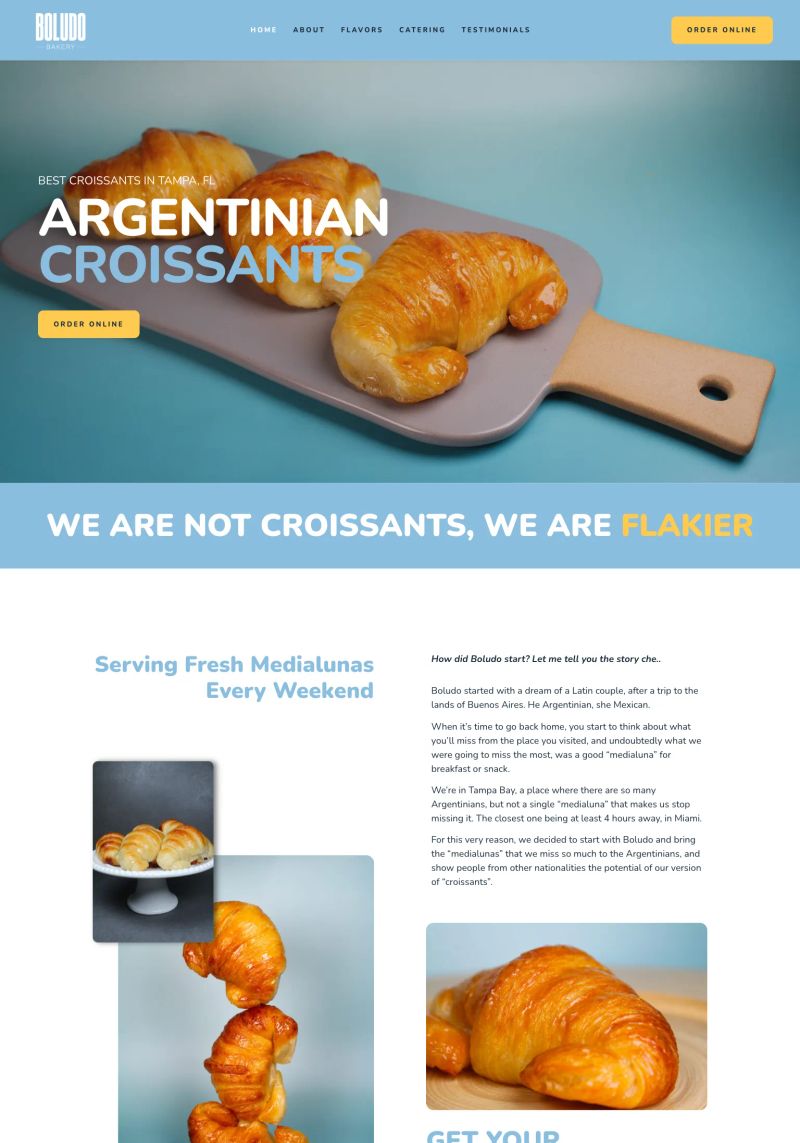 Boludo Bakery screenshot