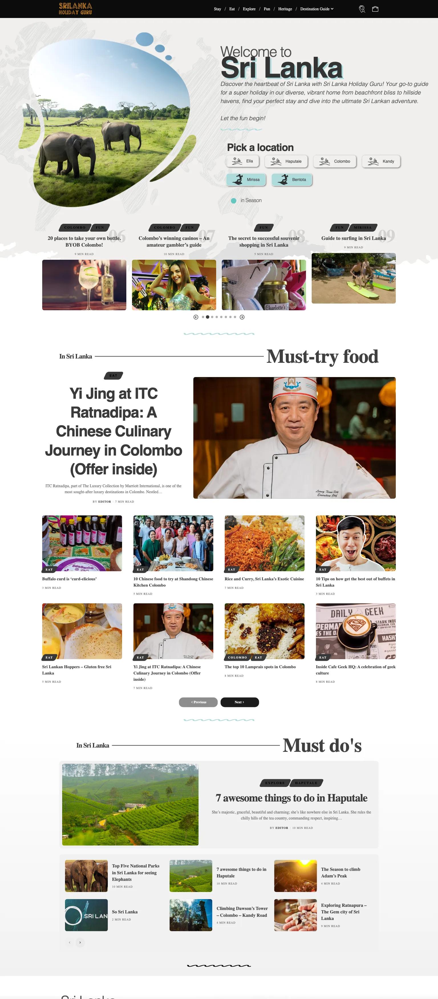 Sri Lanka Holiday Guru screenshot