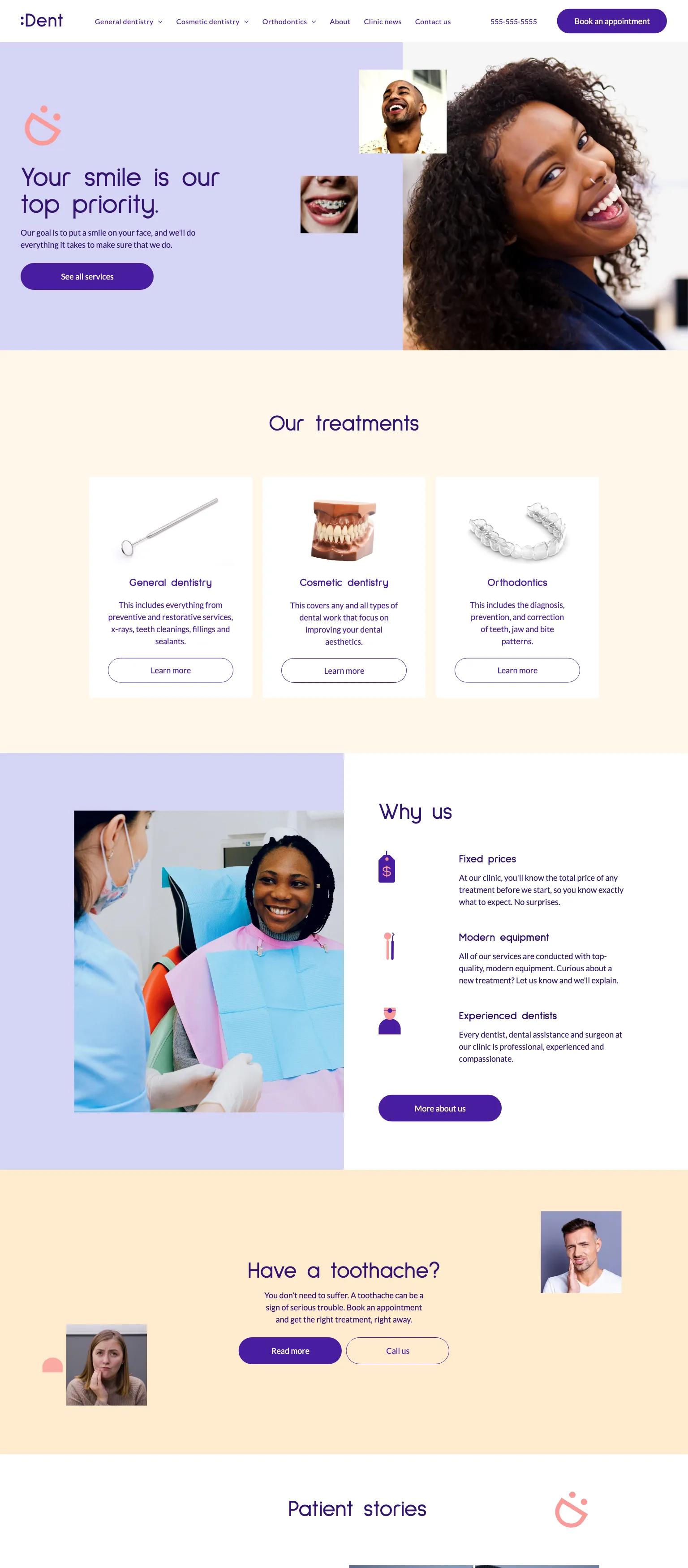 Dental Clinic screenshot