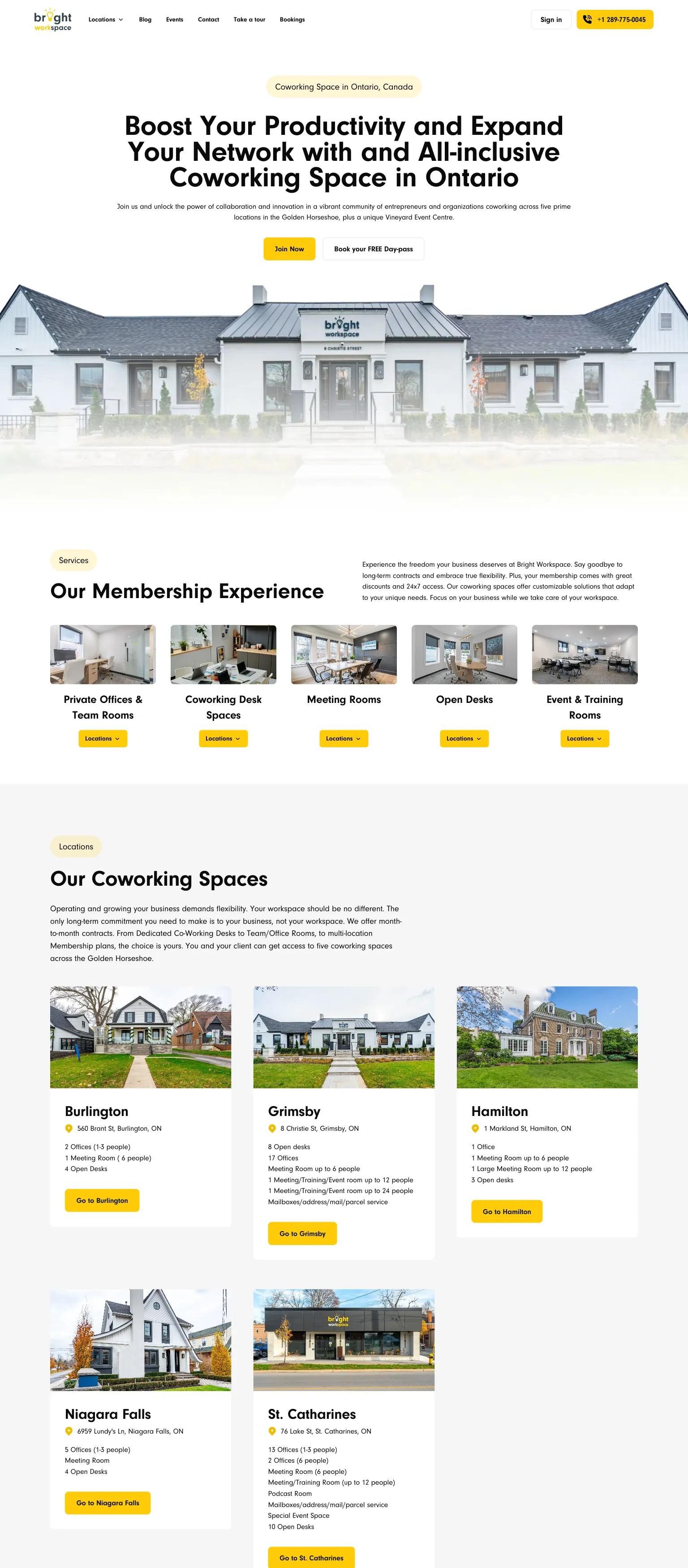 Bright Workspace screenshot