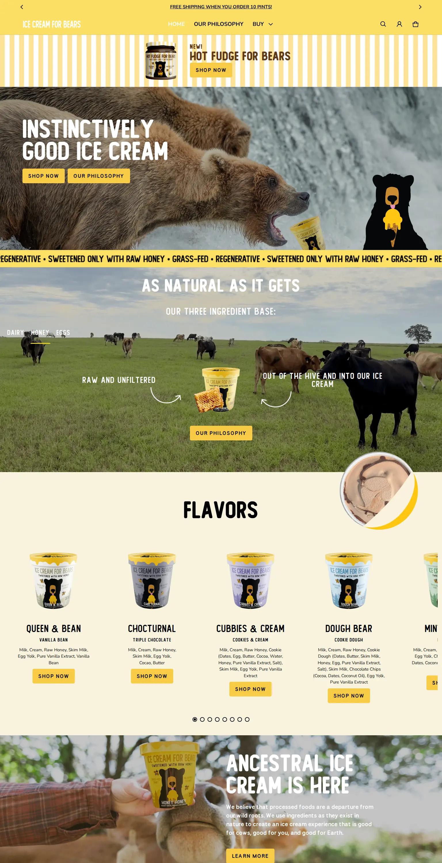 Ice Cream For Bears screenshot