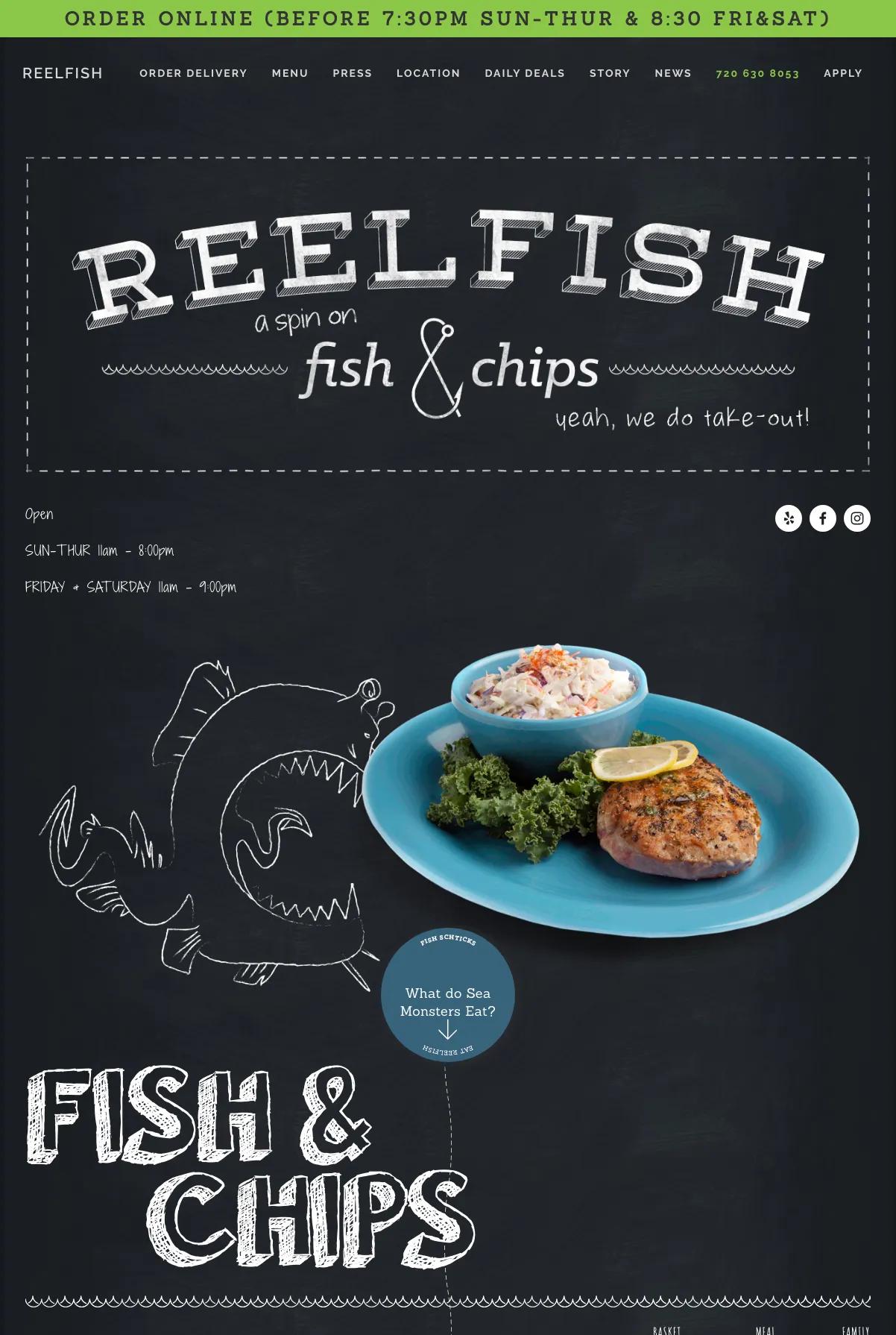 Reelfish Fish & Chips screenshot