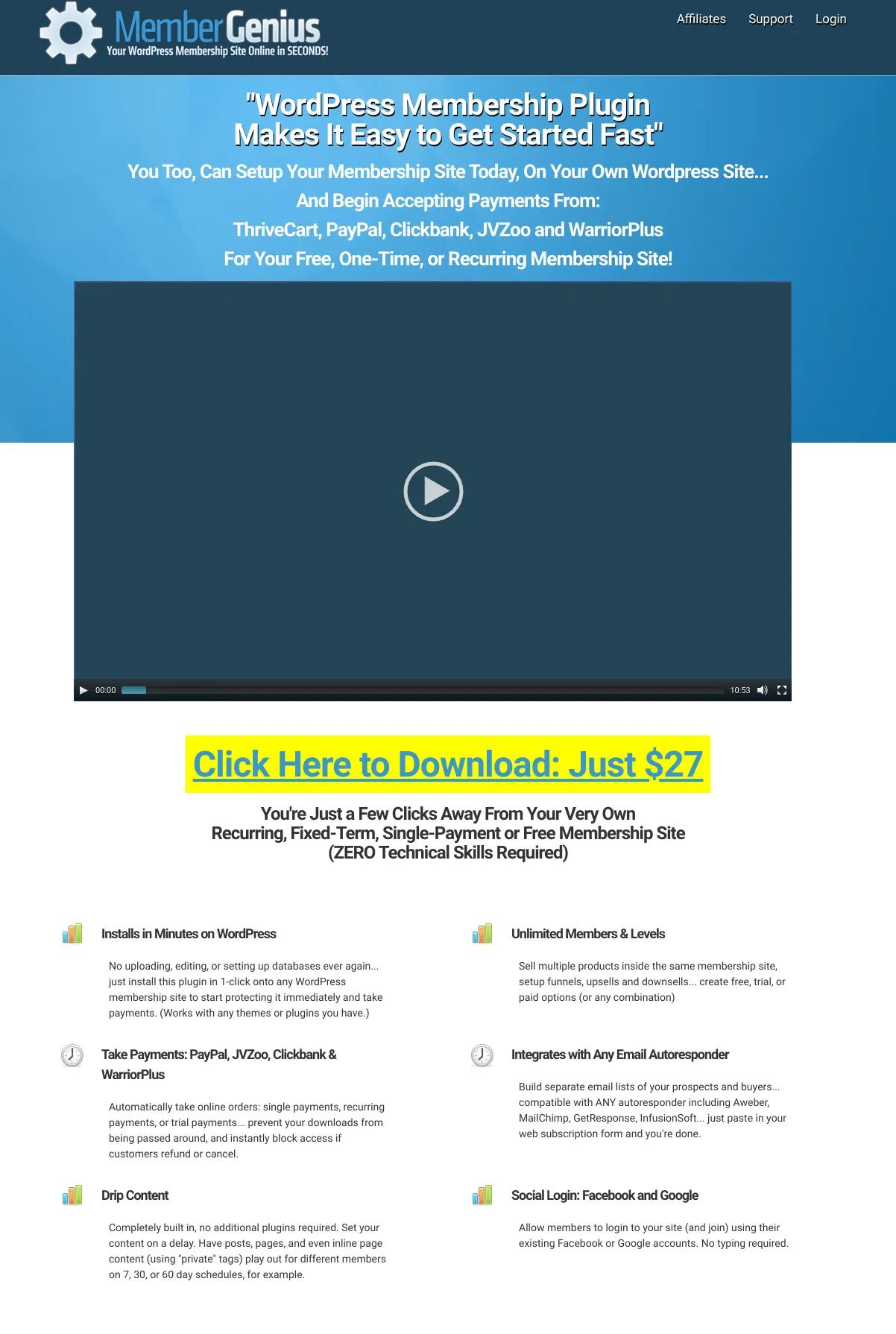 Member Genius screenshot