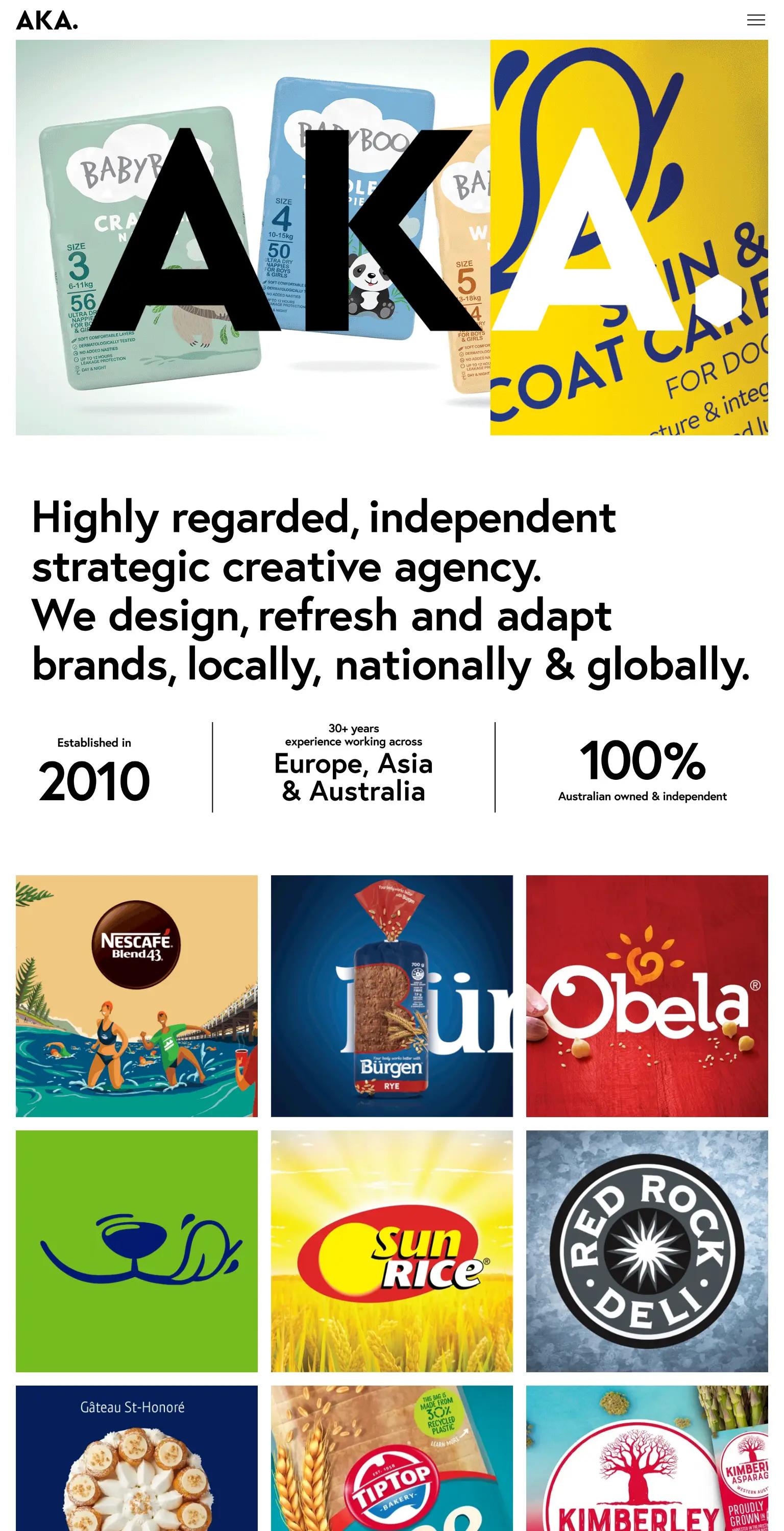 AKA Brand Design screenshot