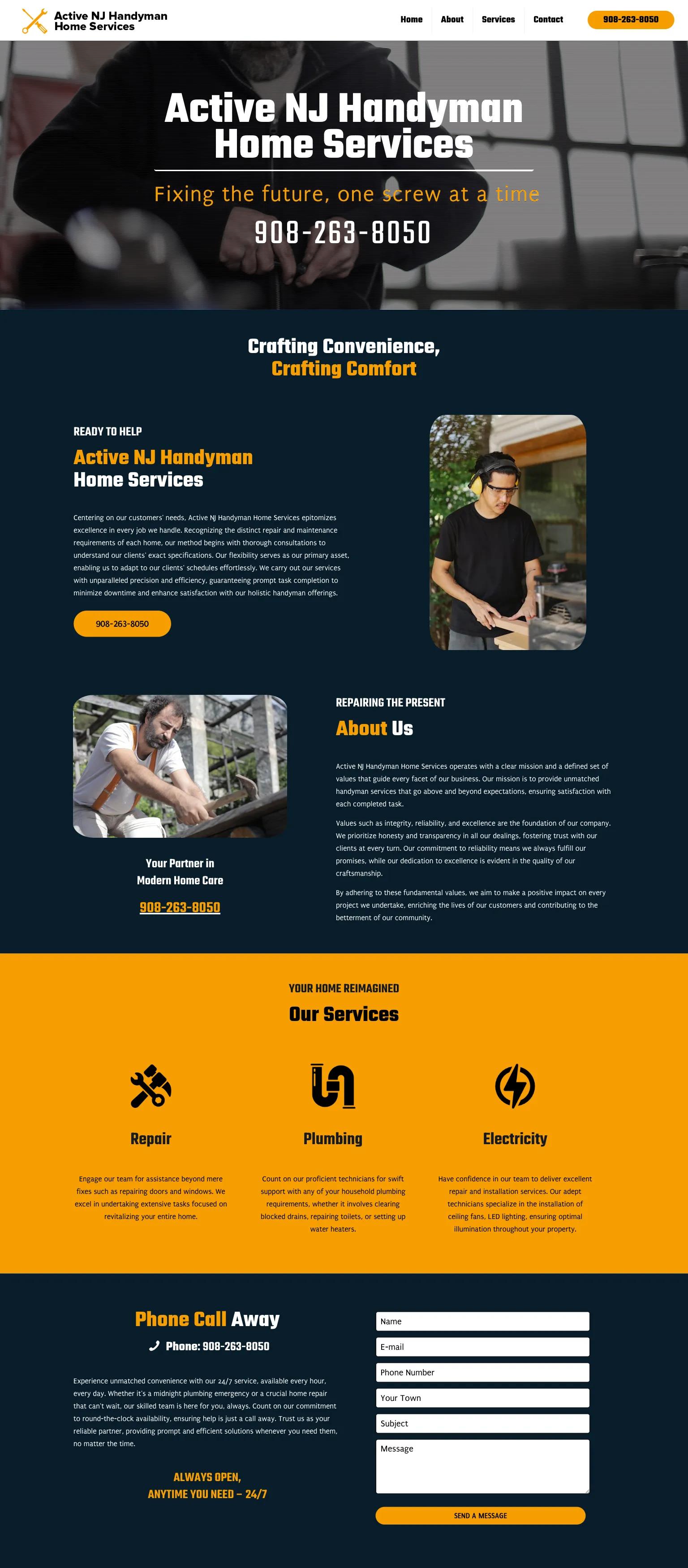 Active NJ Handyman Home Services screenshot