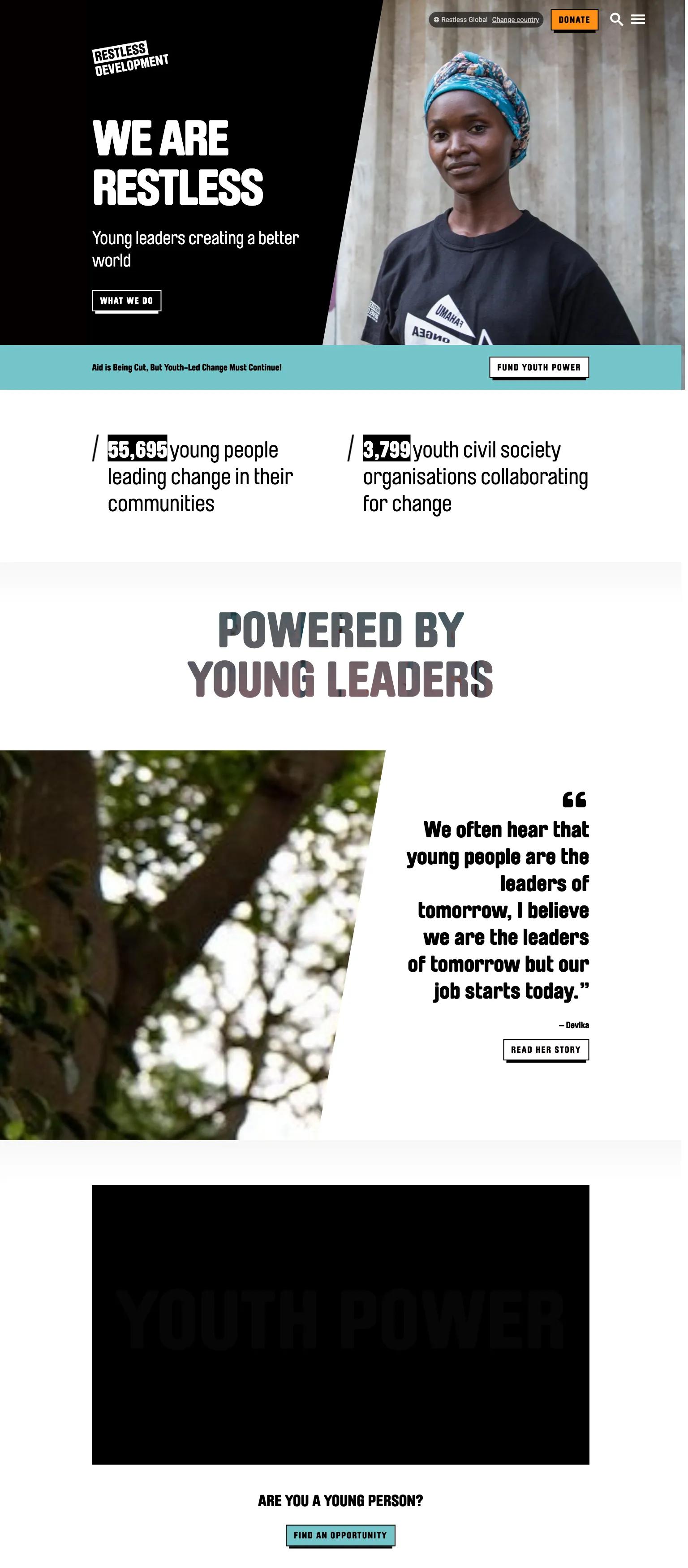 Restless Development screenshot