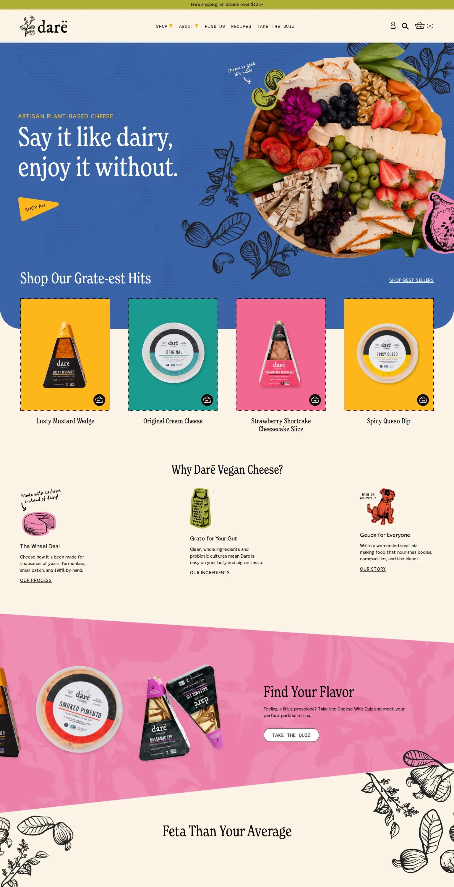 Darë Vegan Cheese screenshot