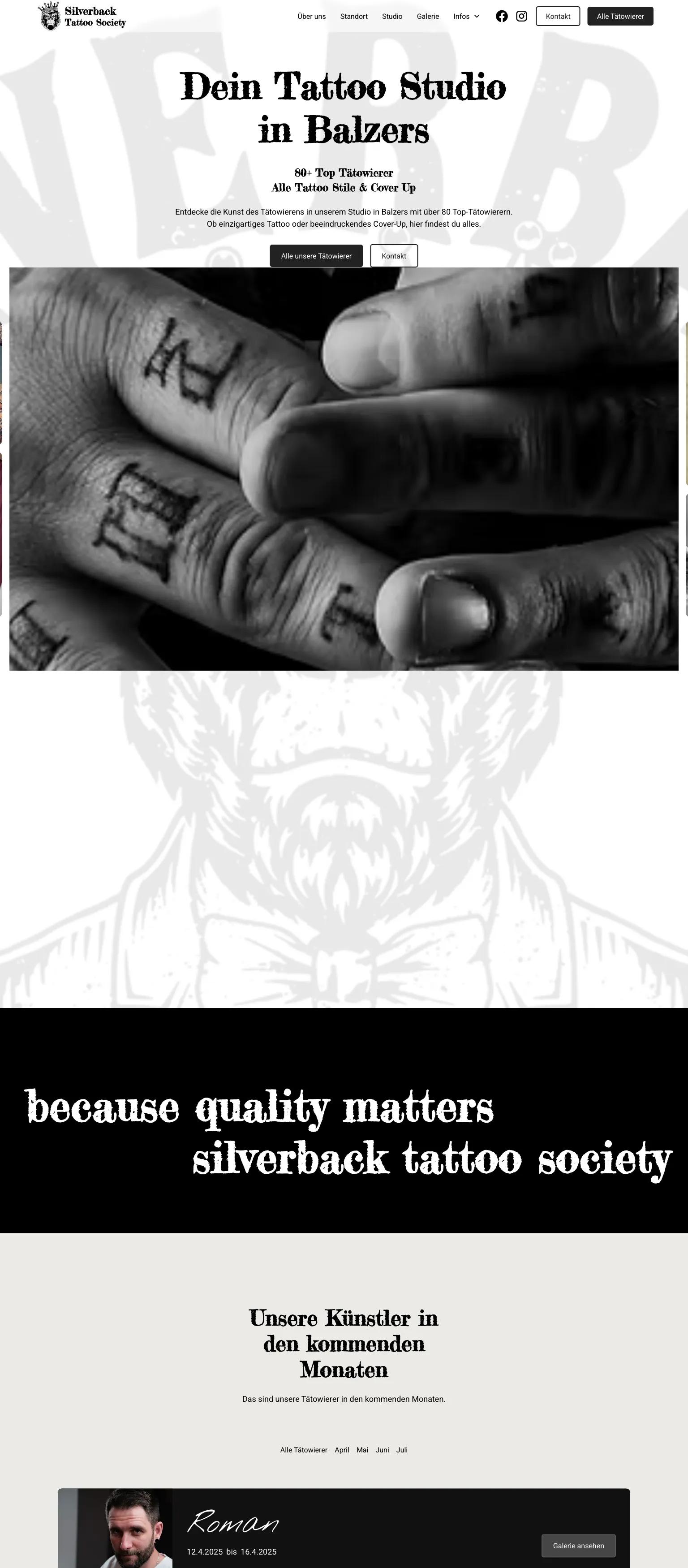 Silverback Tattoo screenshot