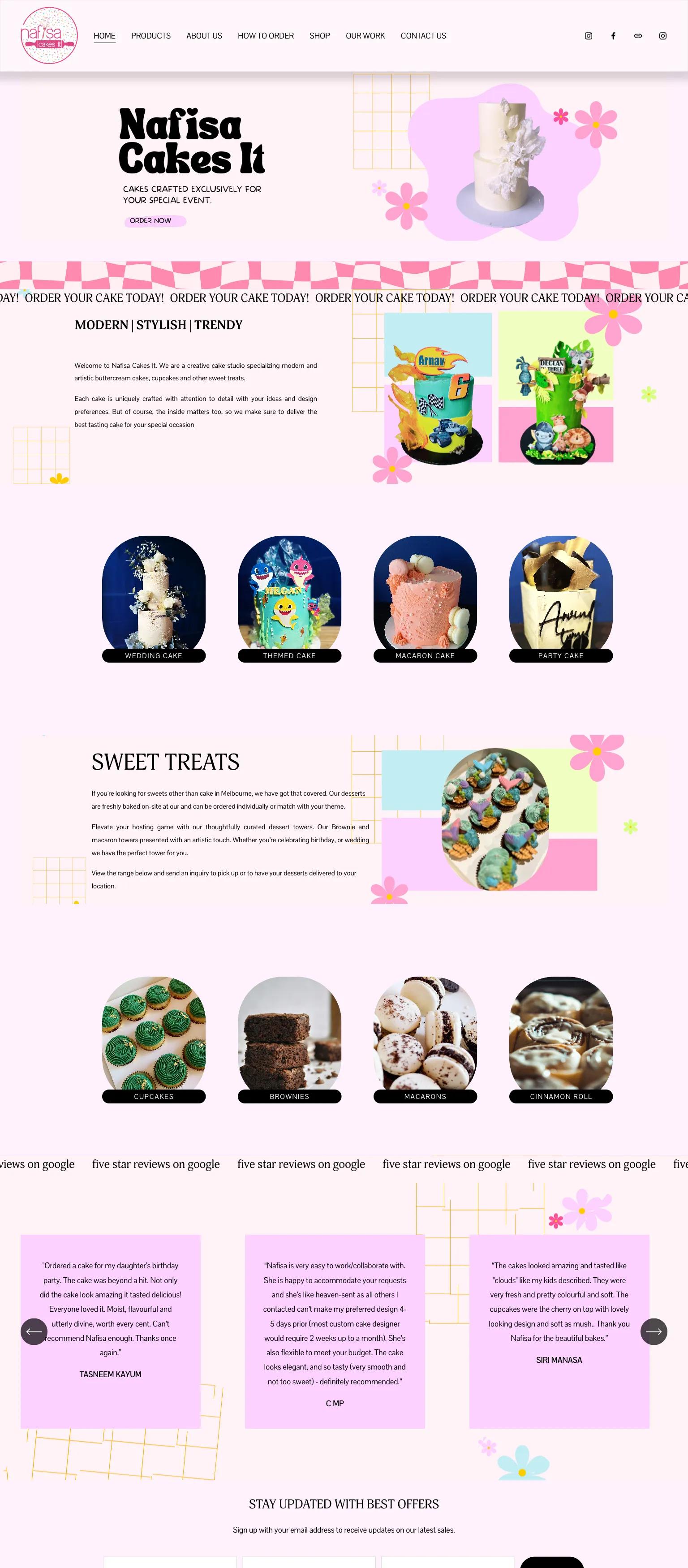 Nafisa Cakes It screenshot