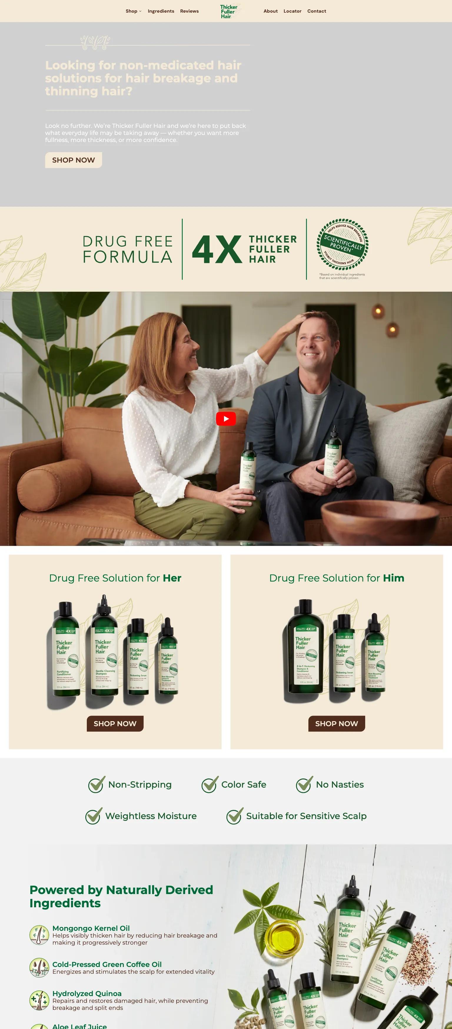 Thicker Fuller Hair screenshot