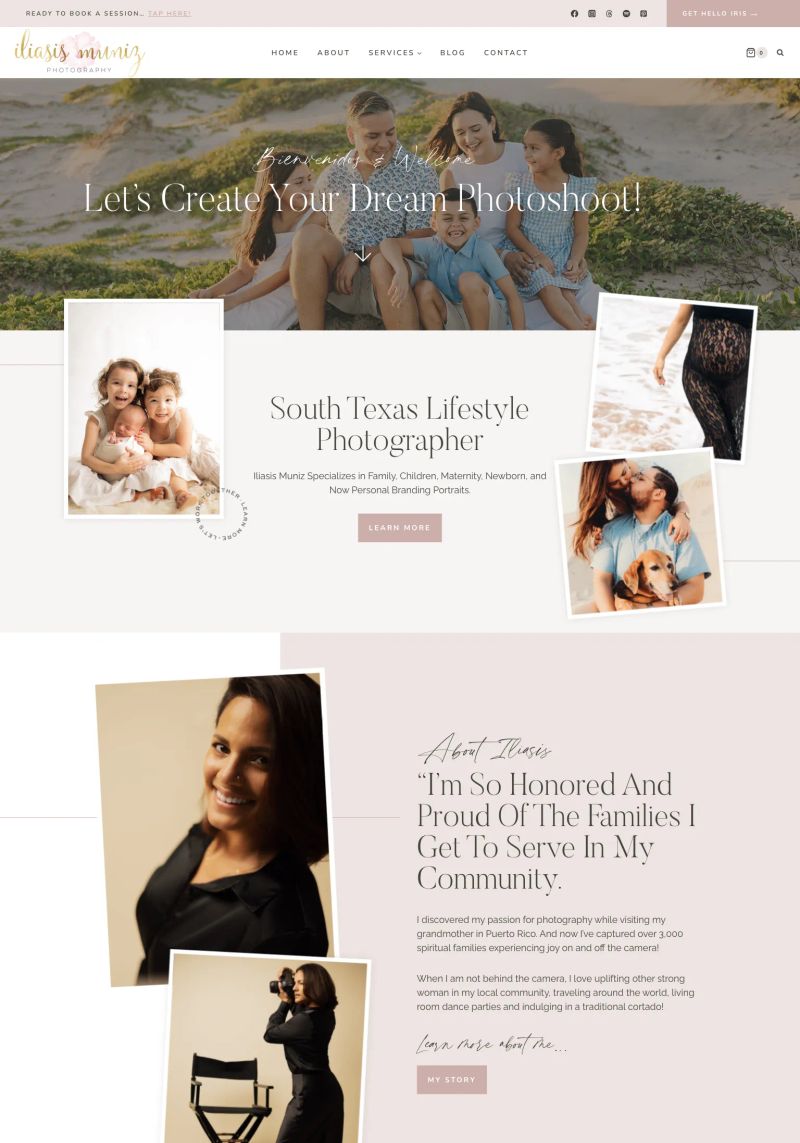 Iliasis Muniz Photography screenshot