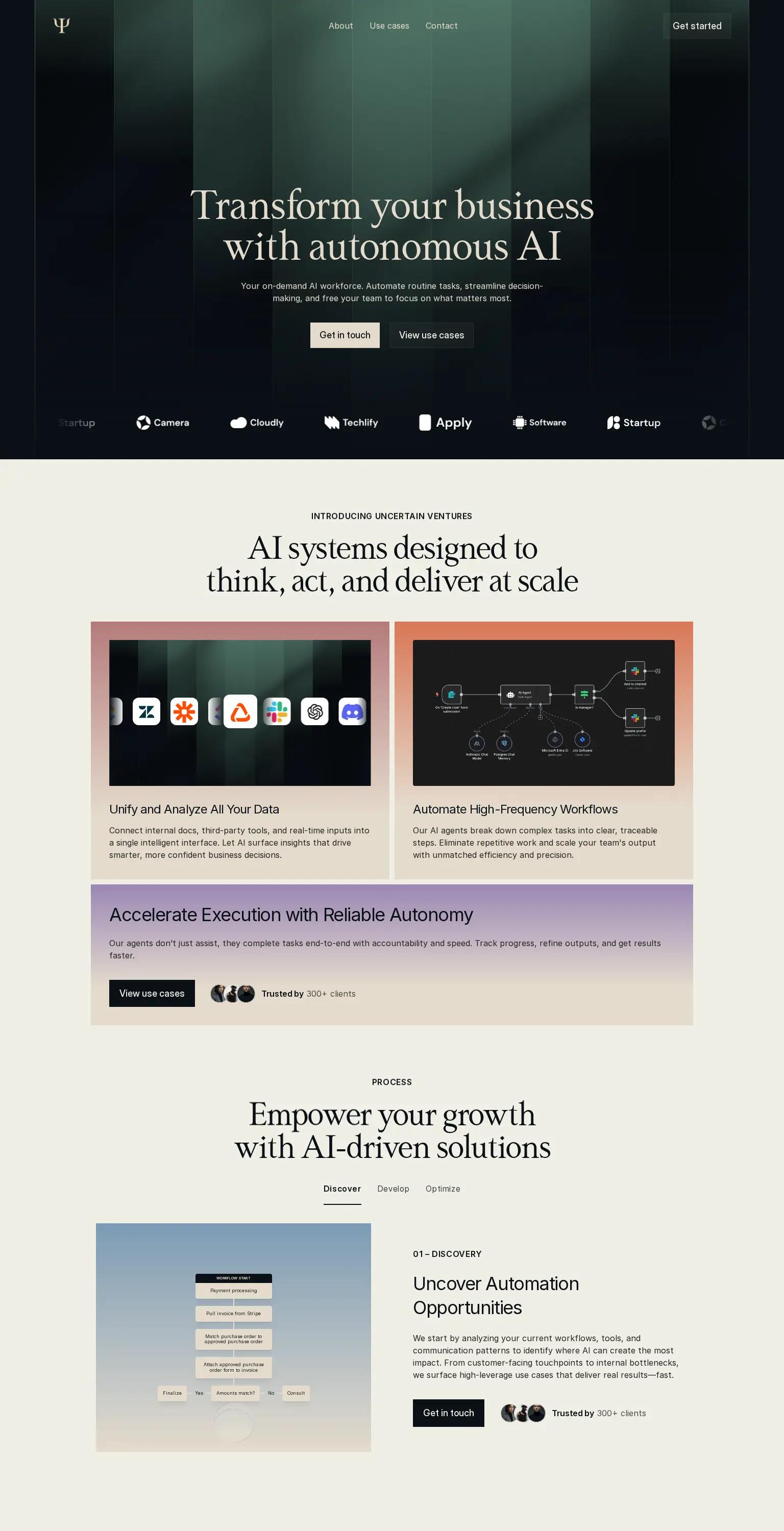 Uncertain Ventures screenshot