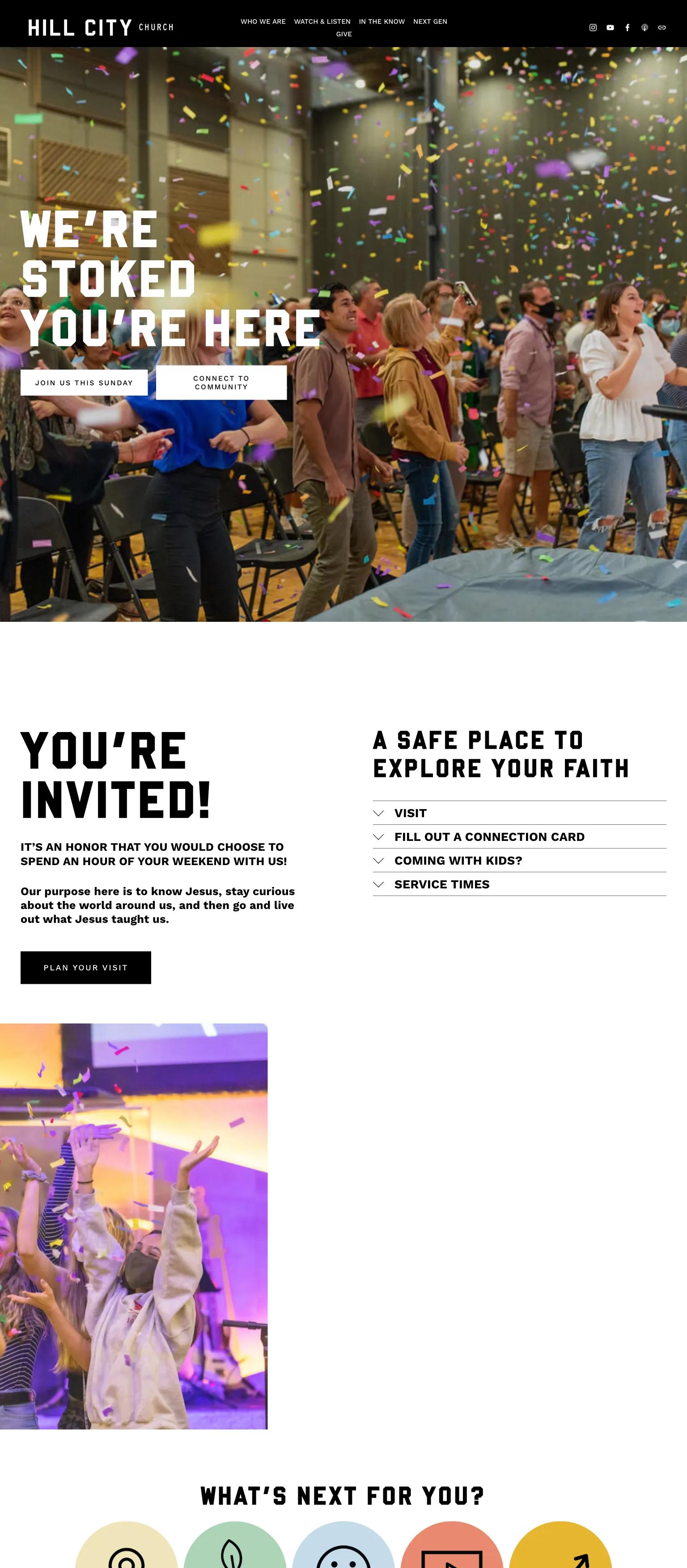 Hill City Church screenshot