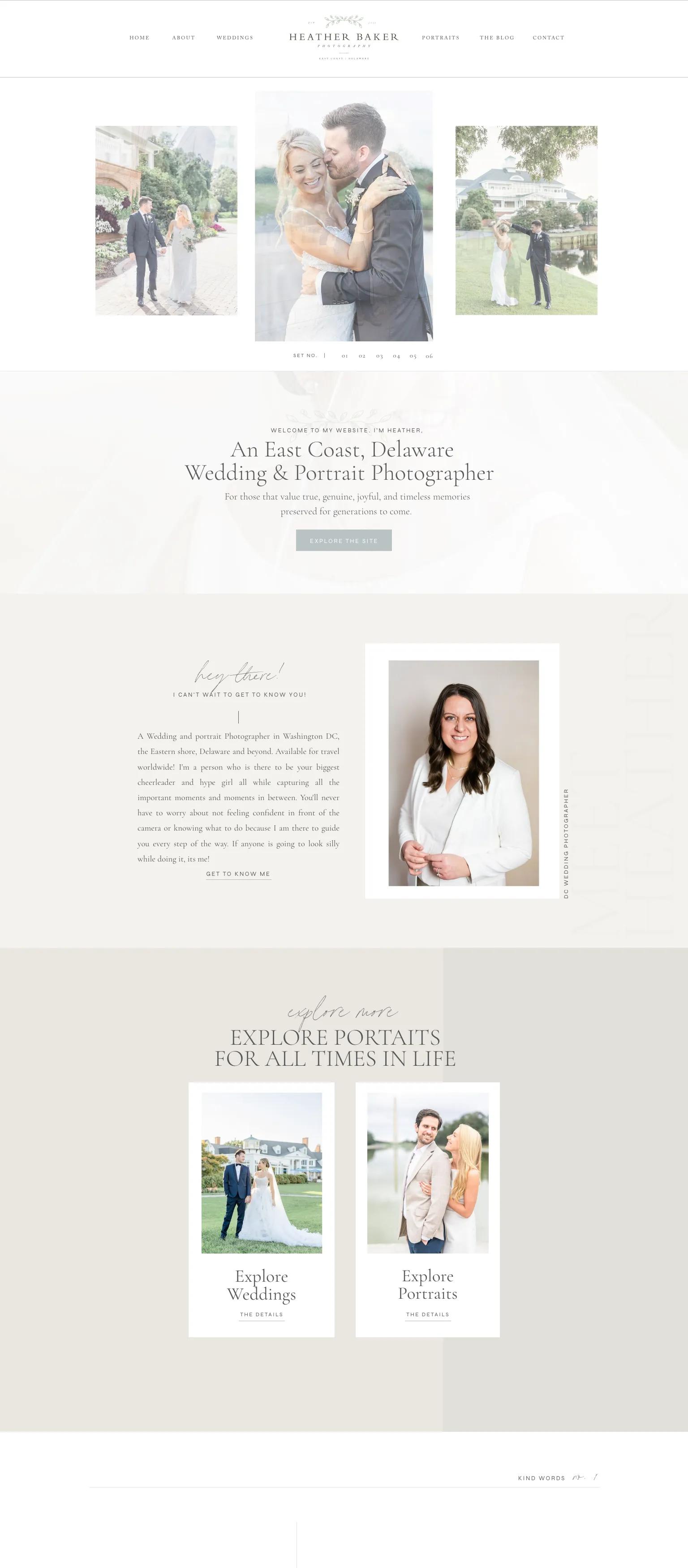 Heather Baker Photography screenshot