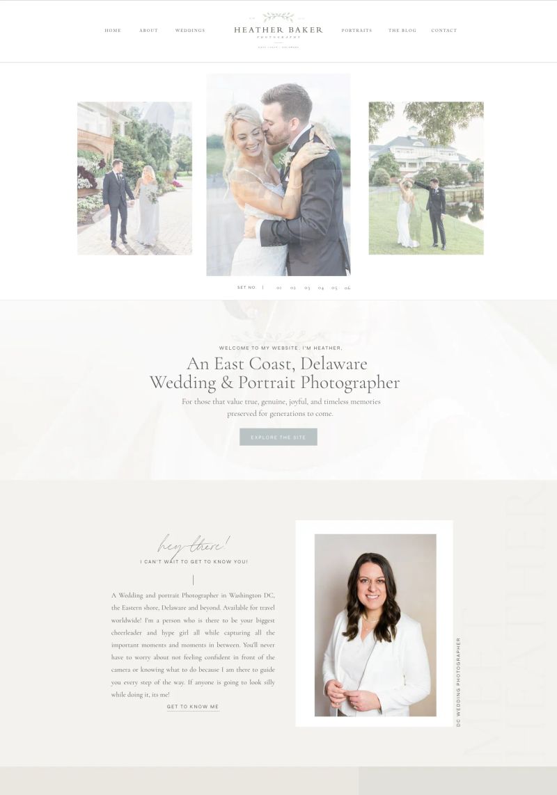 Heather Baker Photography screenshot