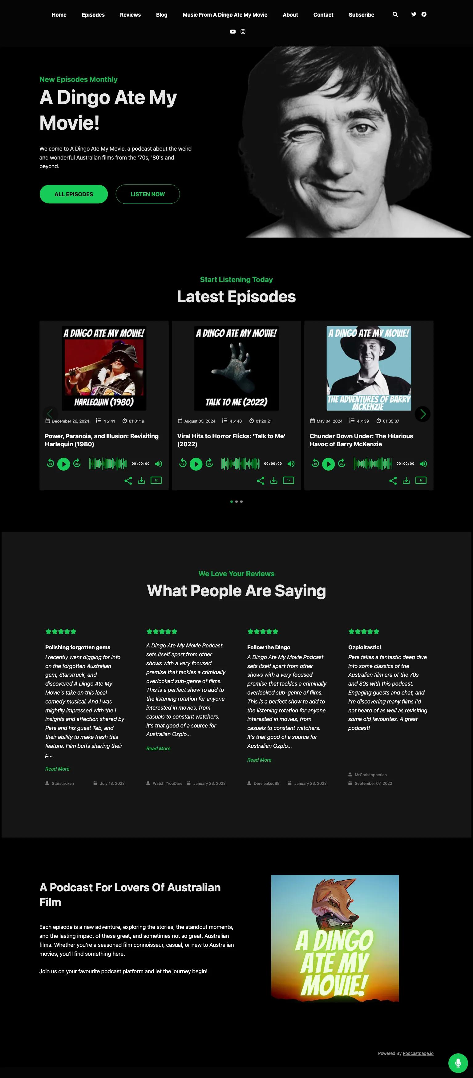 A Dingo Ate My Movie screenshot