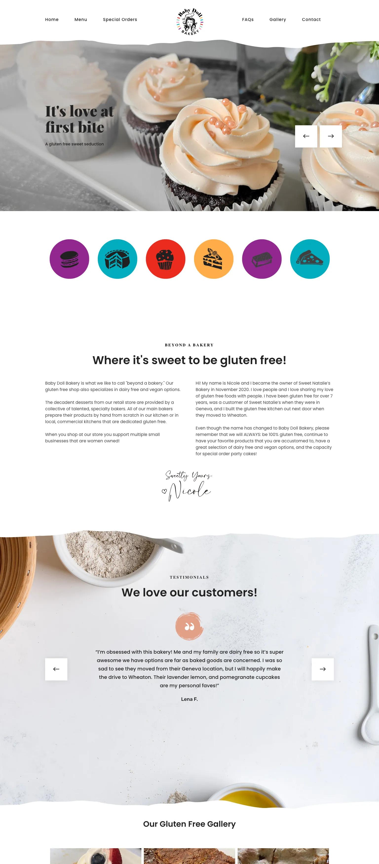 Baby Doll Bakery screenshot