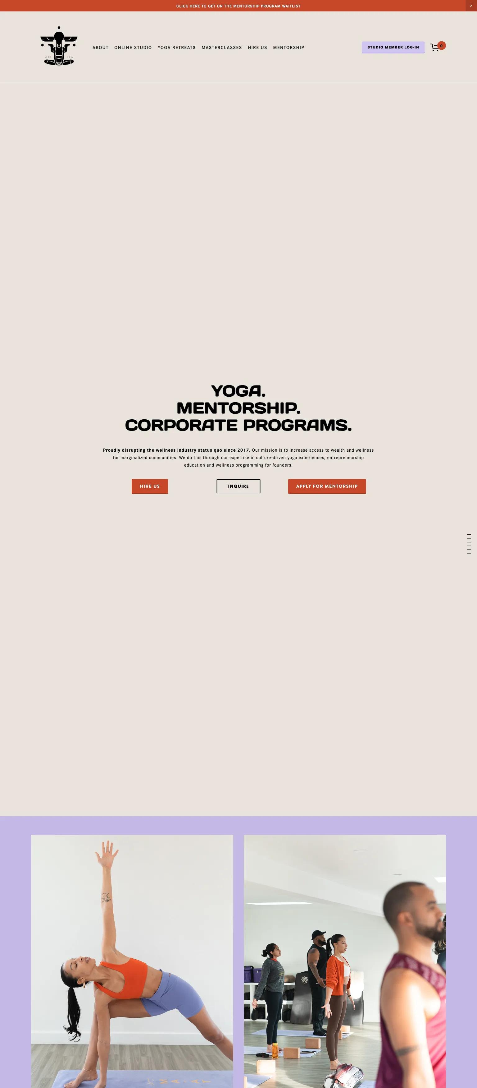 Afro Yoga screenshot