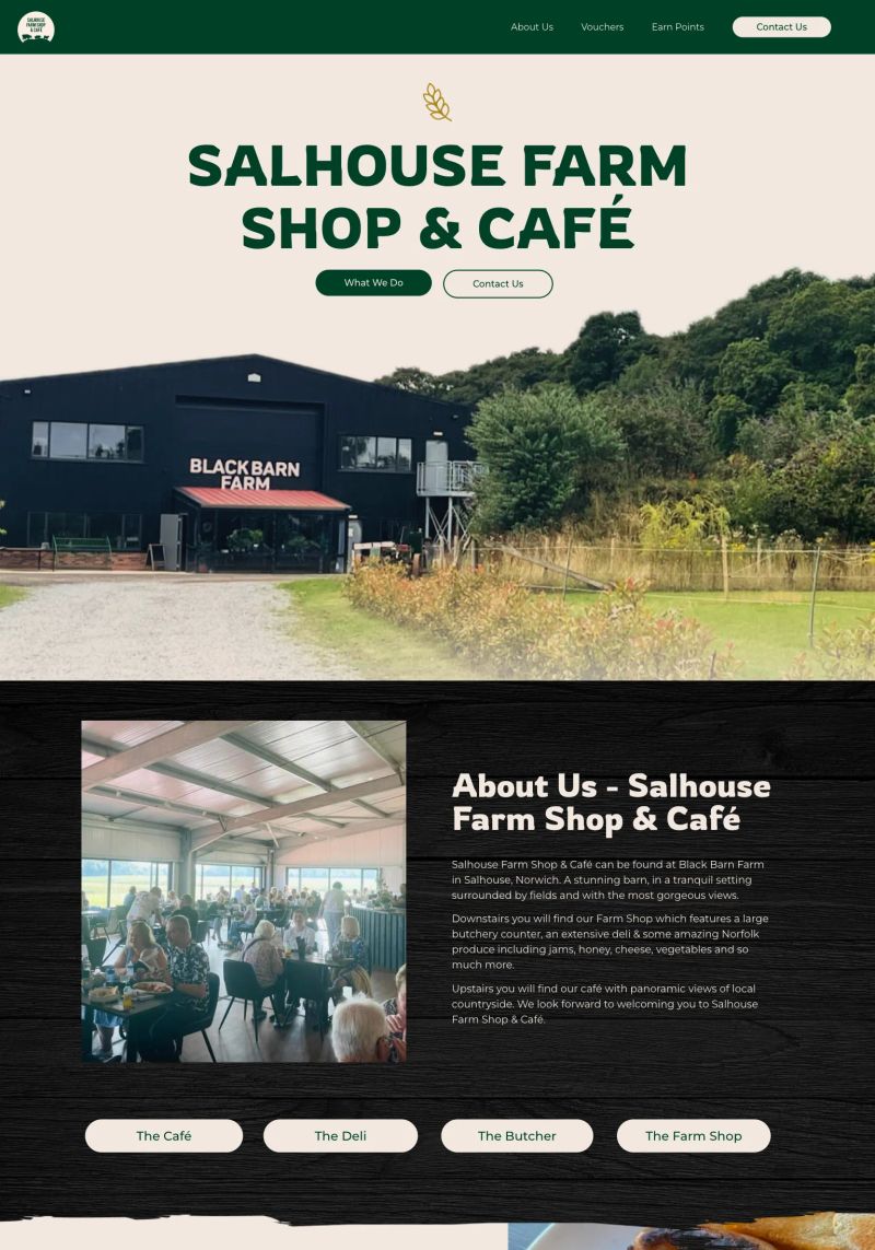 Salhouse Farm Shop & Café screenshot