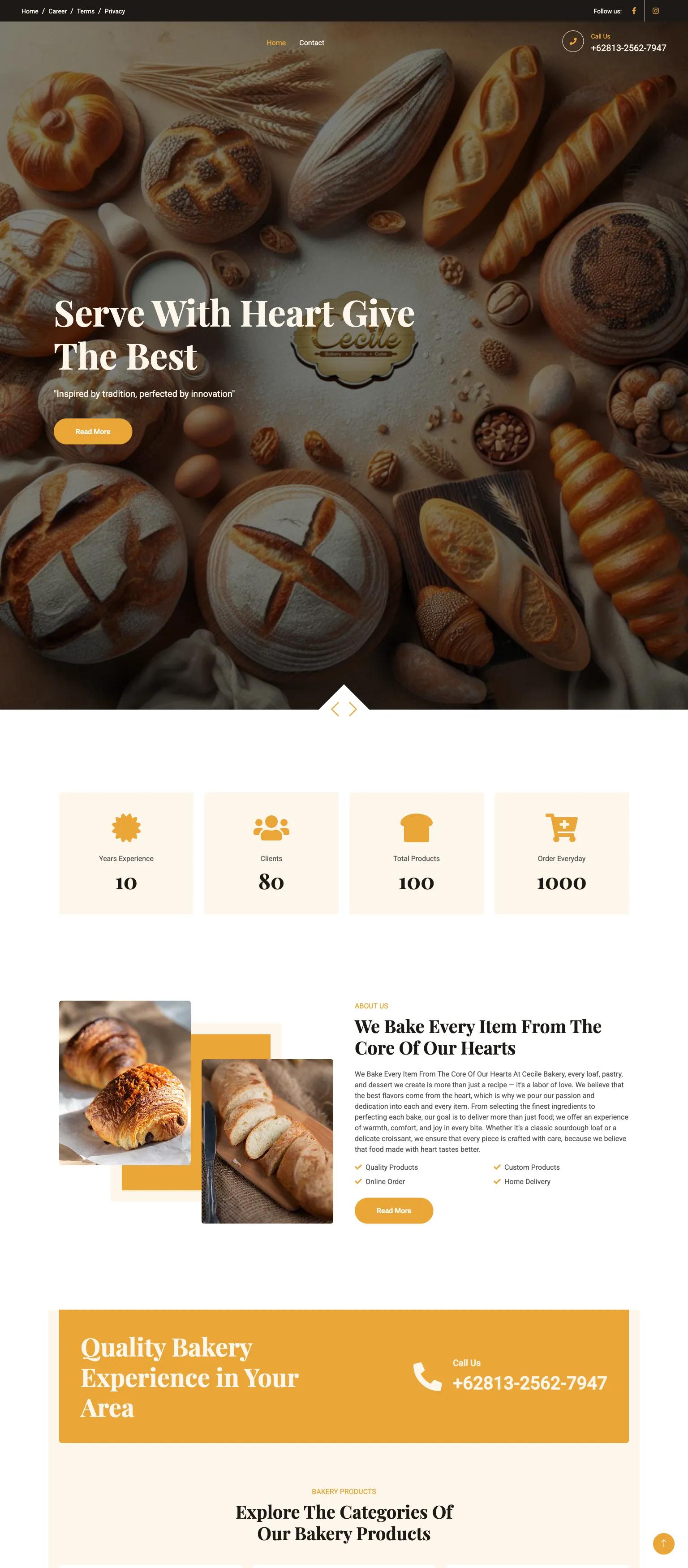 Cecile Bakery screenshot