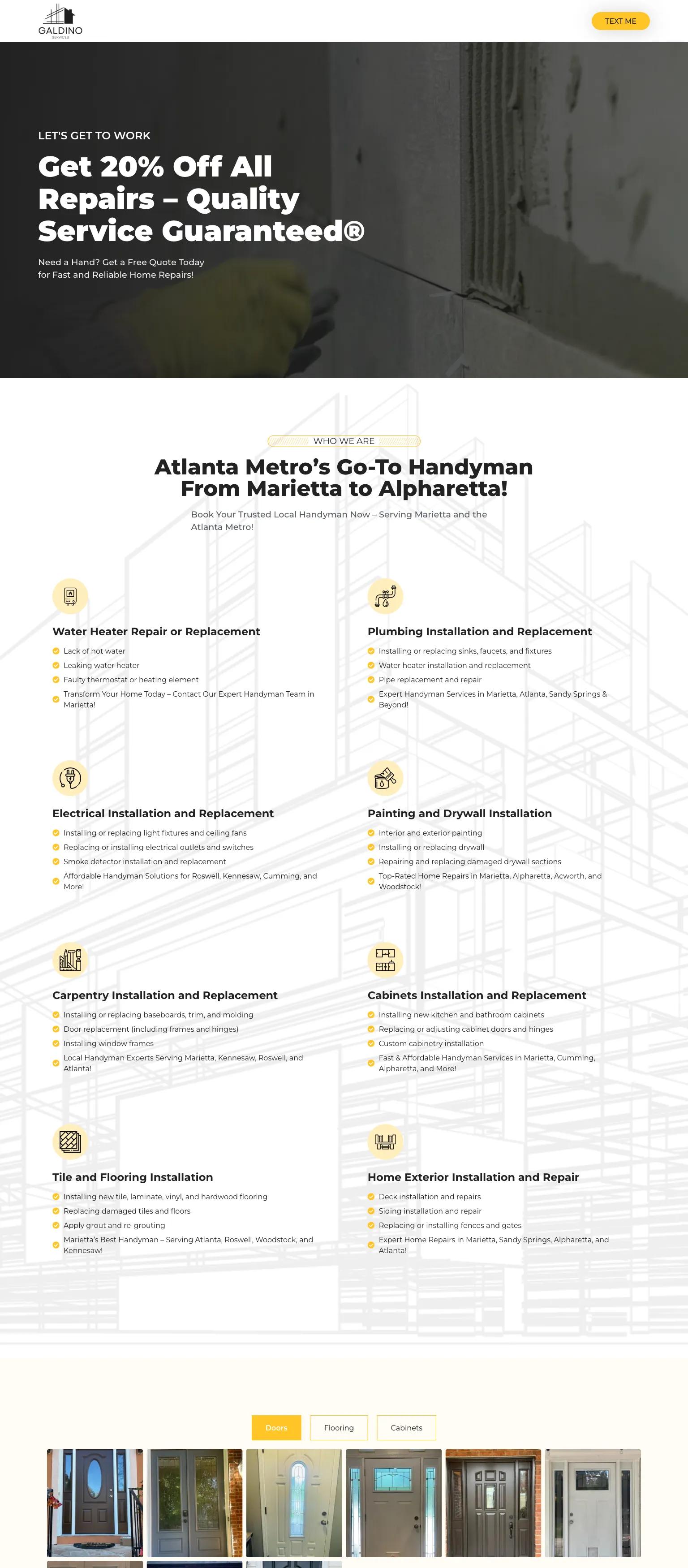 Galdino Services screenshot