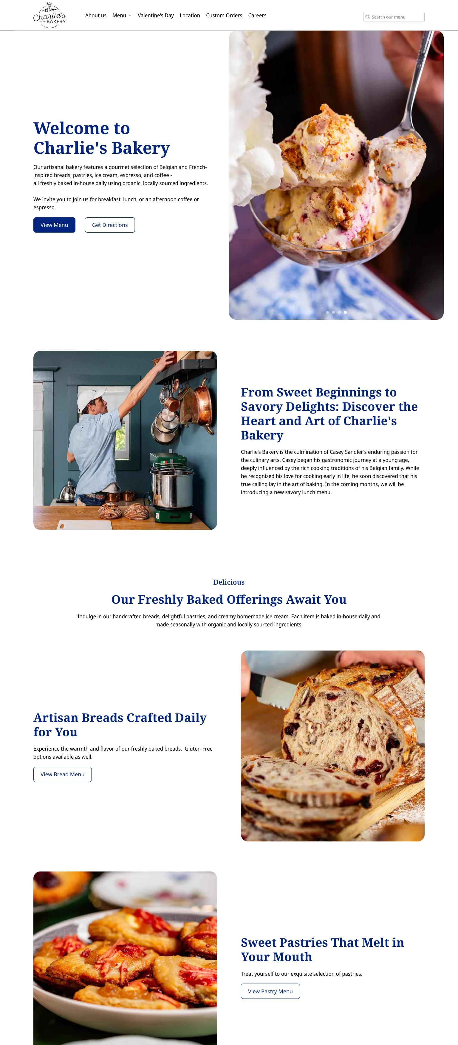 Charlie's Bakery screenshot