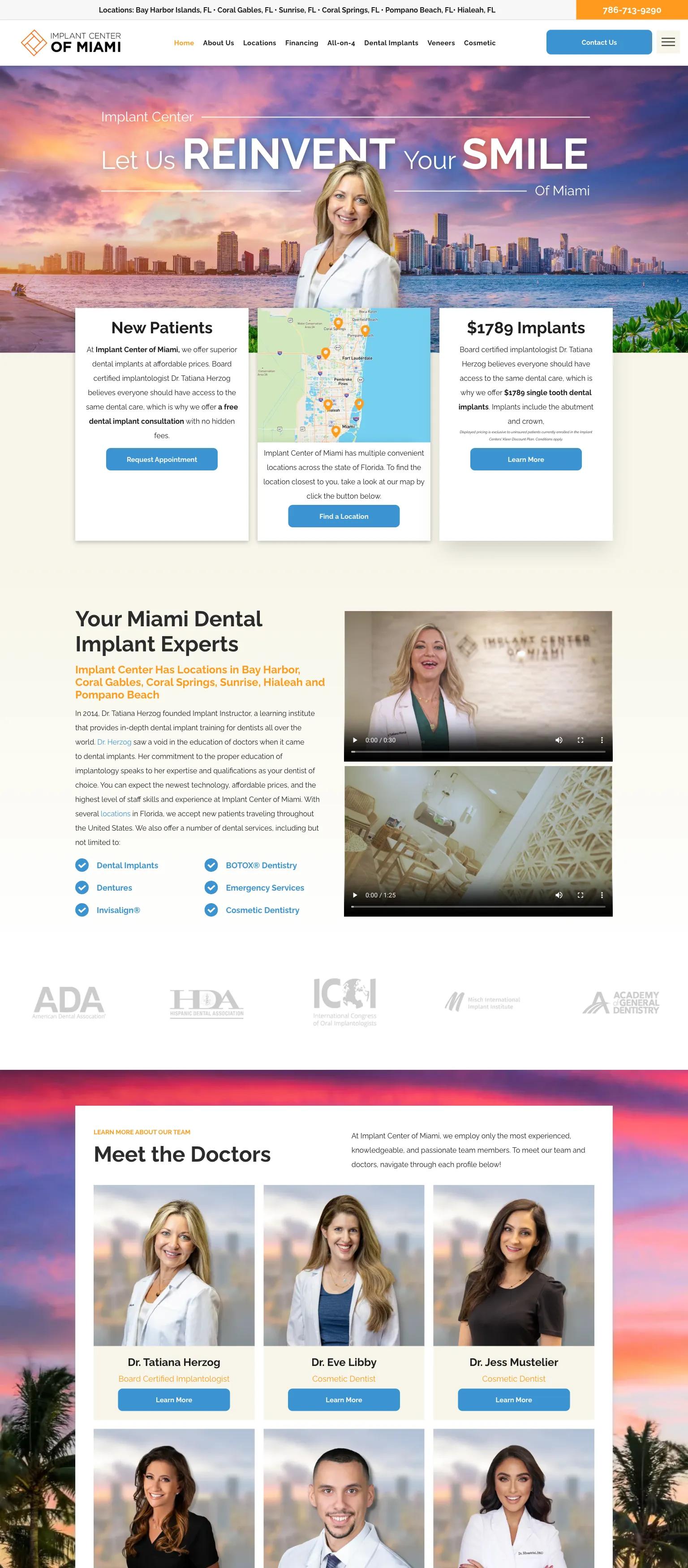 Implant Center of Miami screenshot