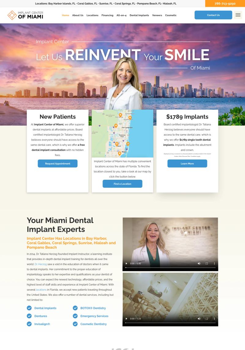 Implant Center of Miami screenshot