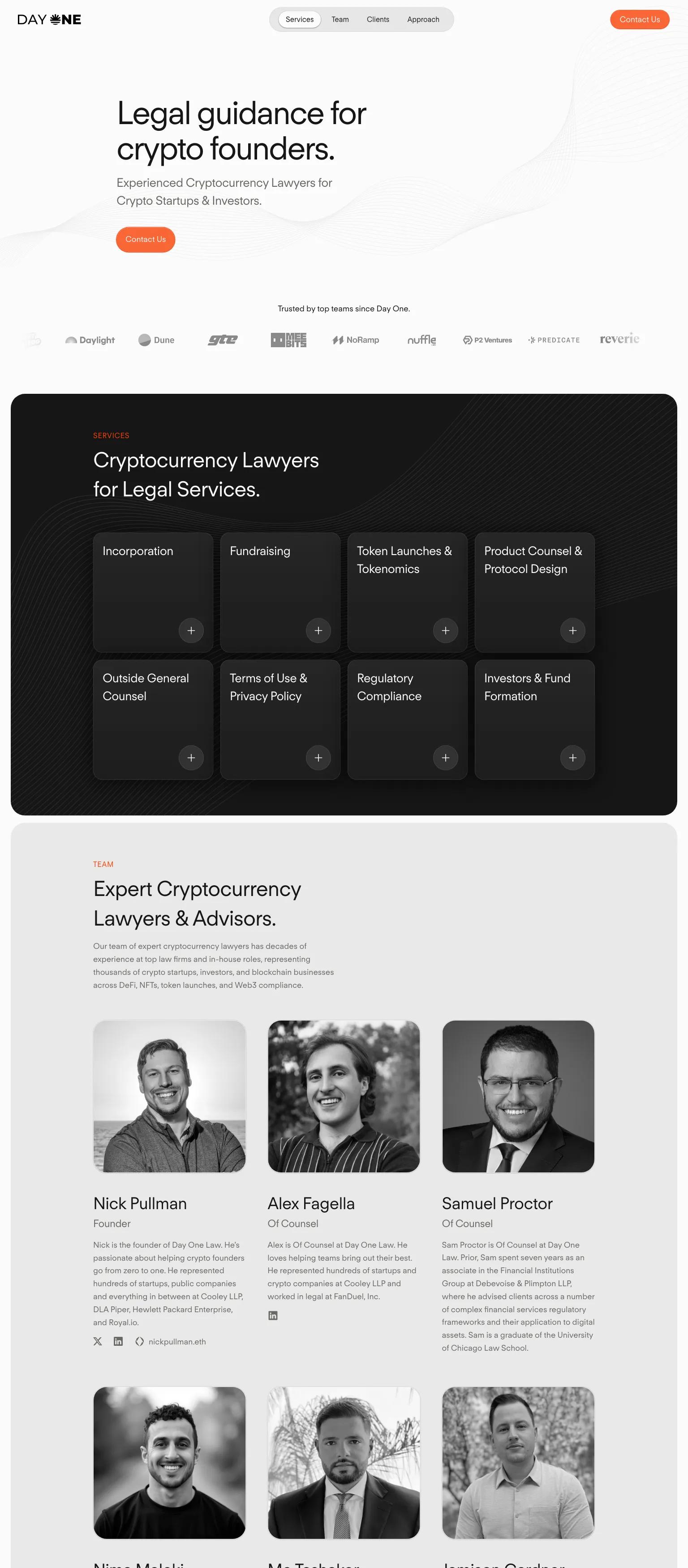 Day One Law screenshot