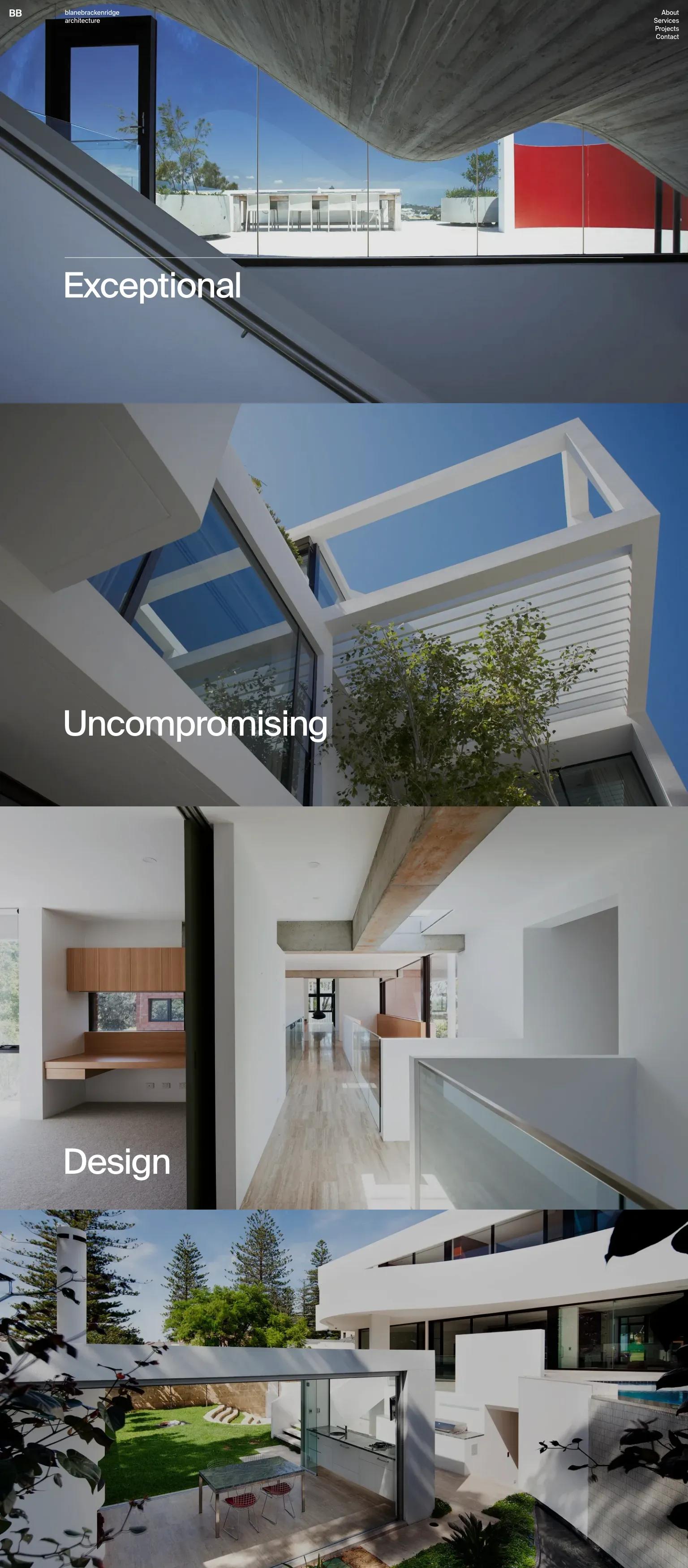 Blane Brackenridge Architects screenshot