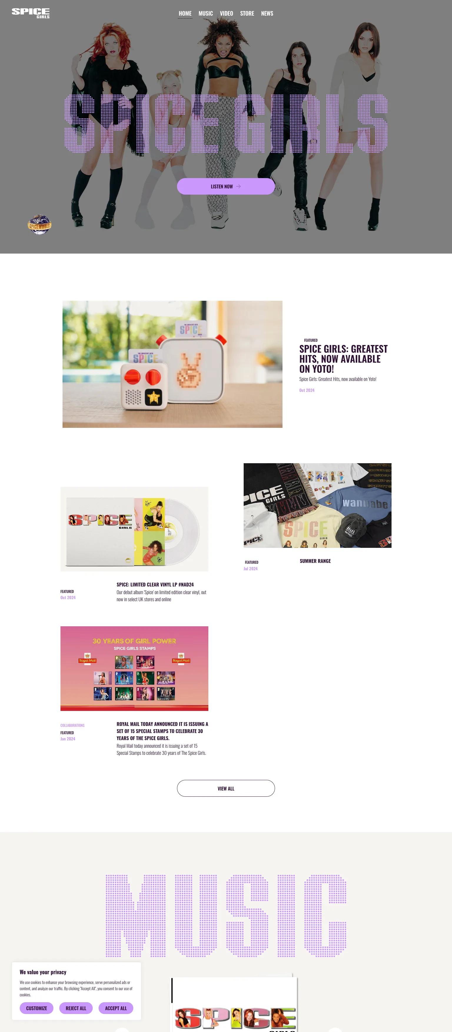 Spice Girls screenshot