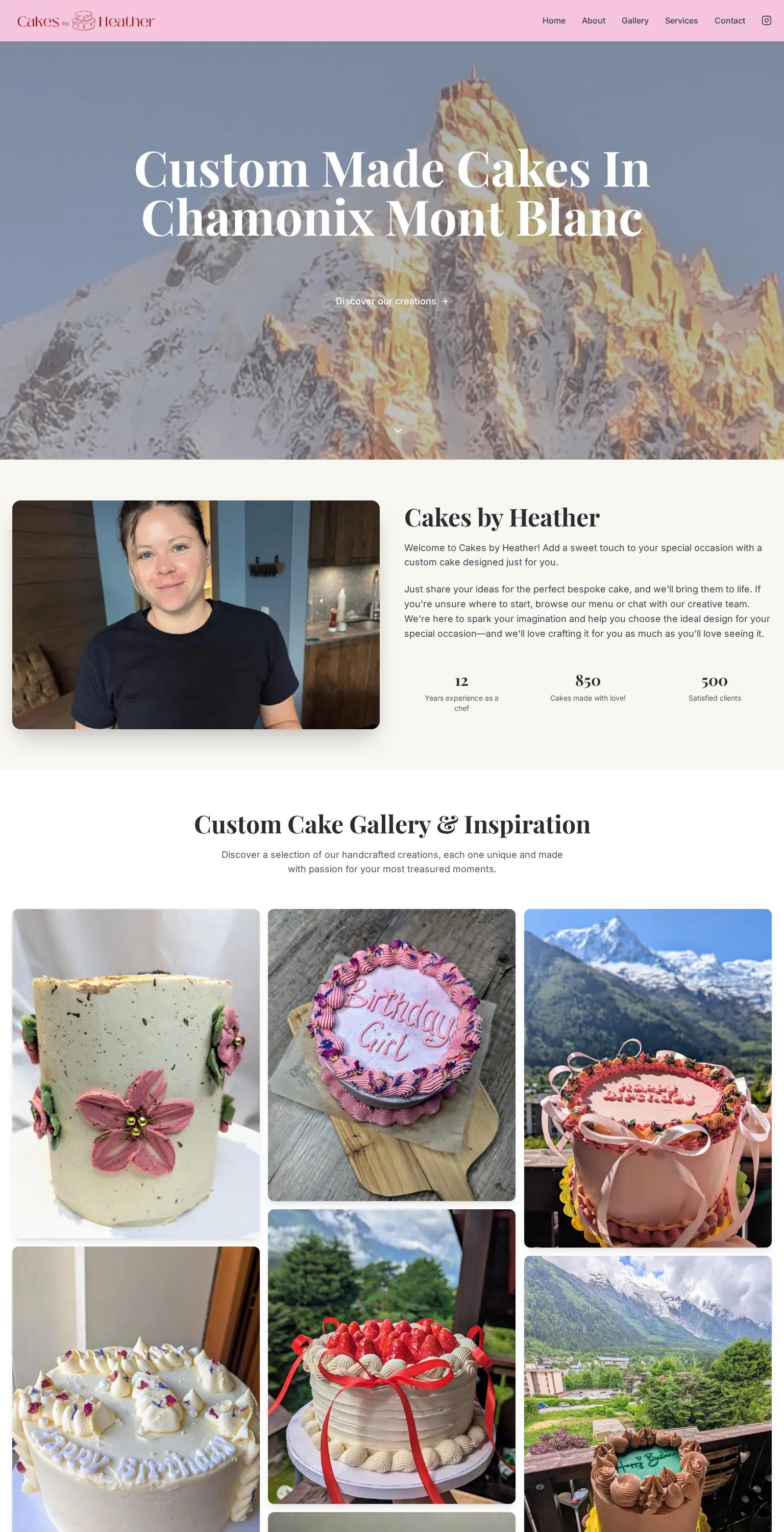 Cakes by Heather screenshot