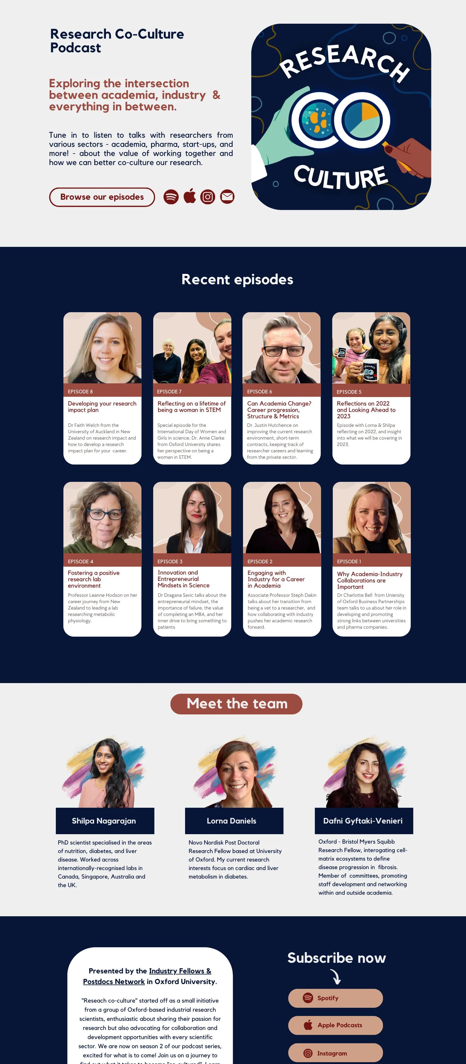 Research Co-Culture Podcast screenshot