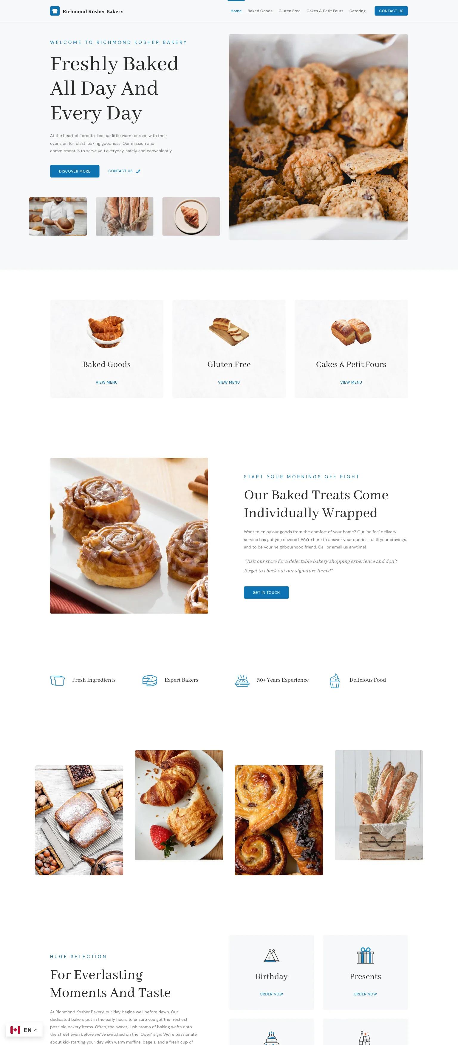 Richmond Kosher Bakery screenshot