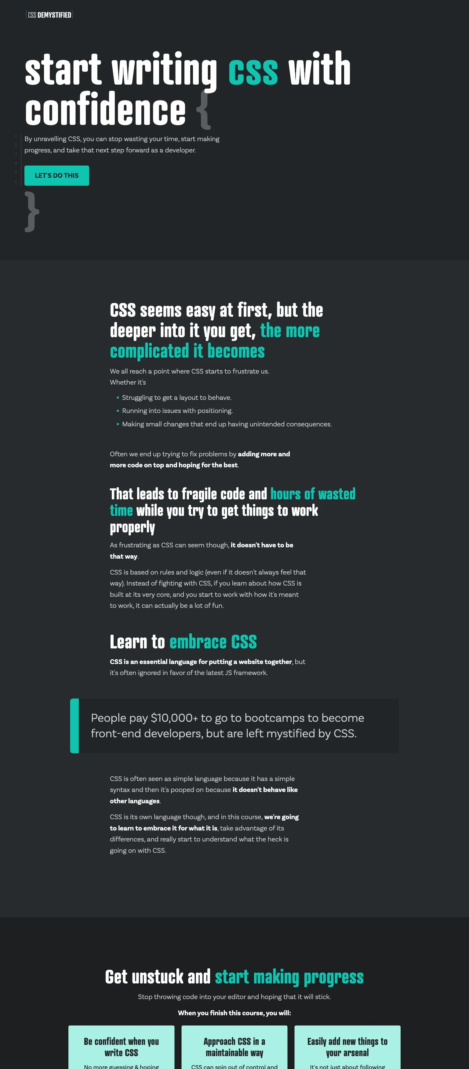 CSS Demystified screenshot