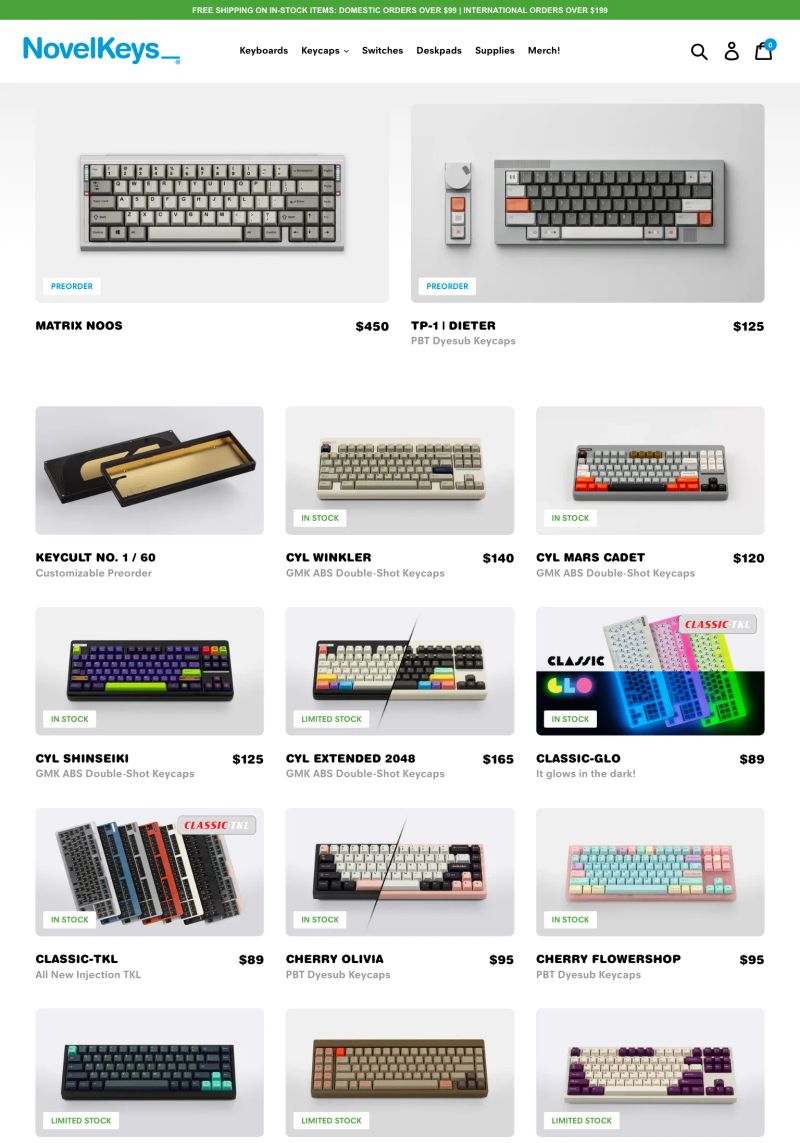 NovelKeys screenshot