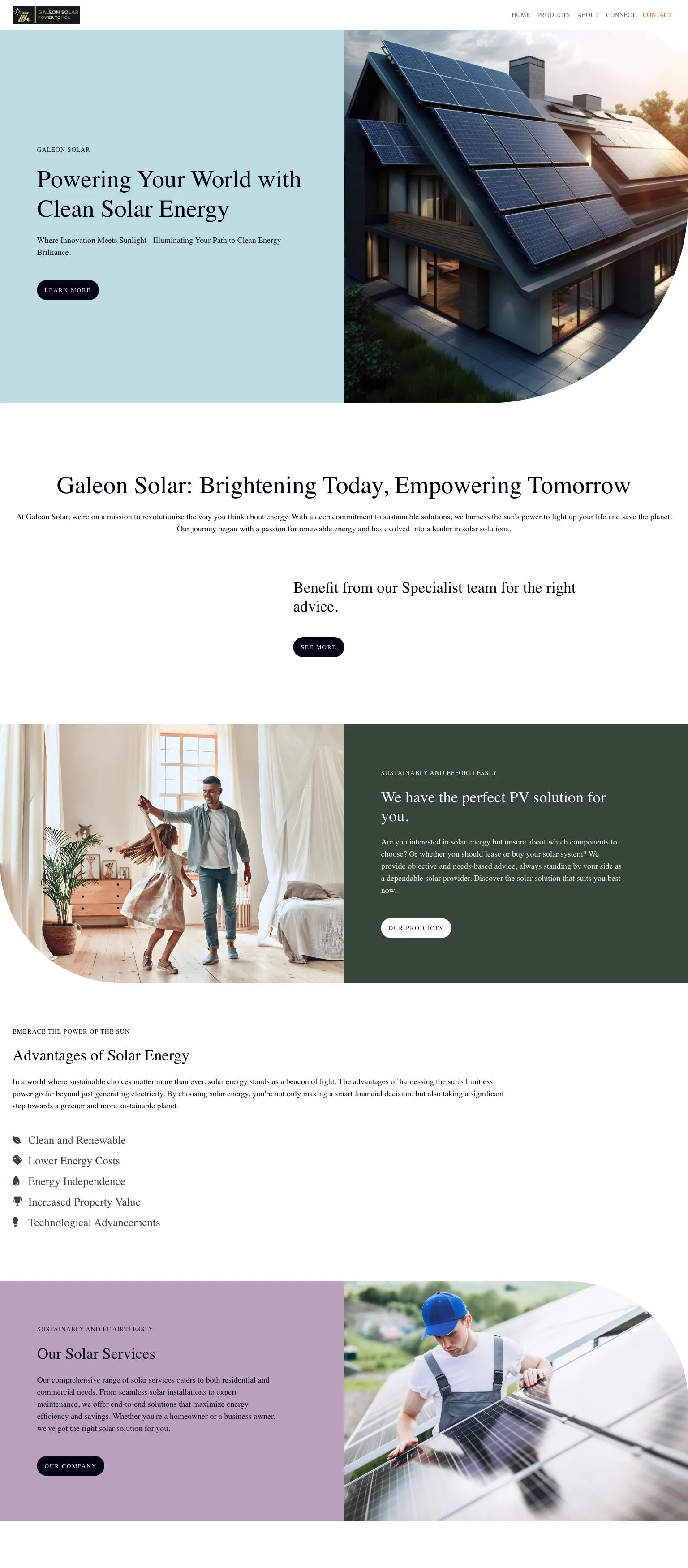 Galeon Solar screenshot