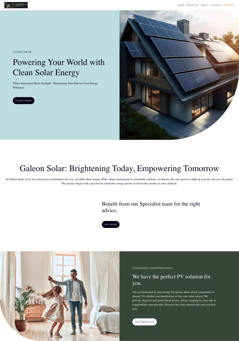 Galeon Solar screenshot