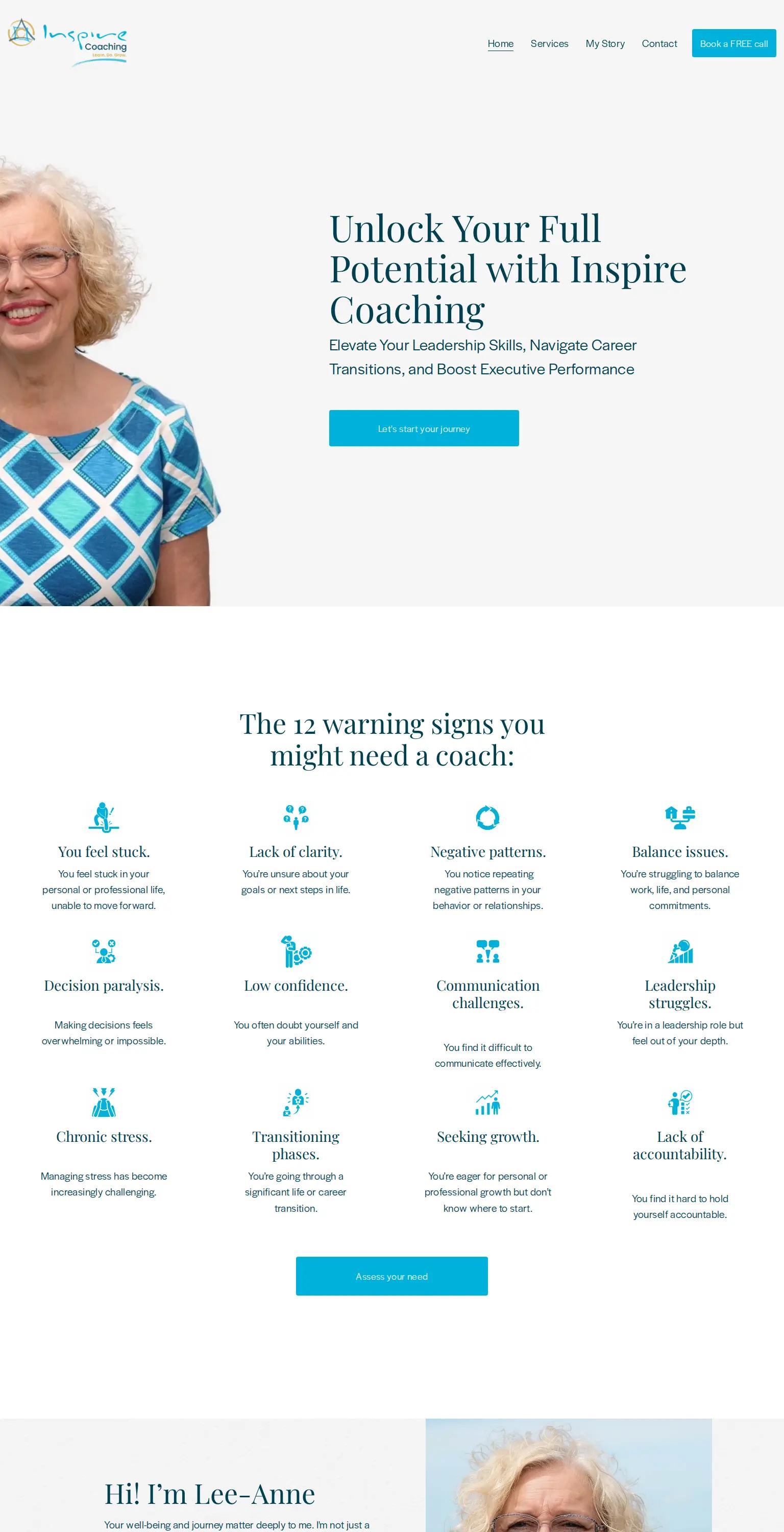 Inspire Coaching screenshot