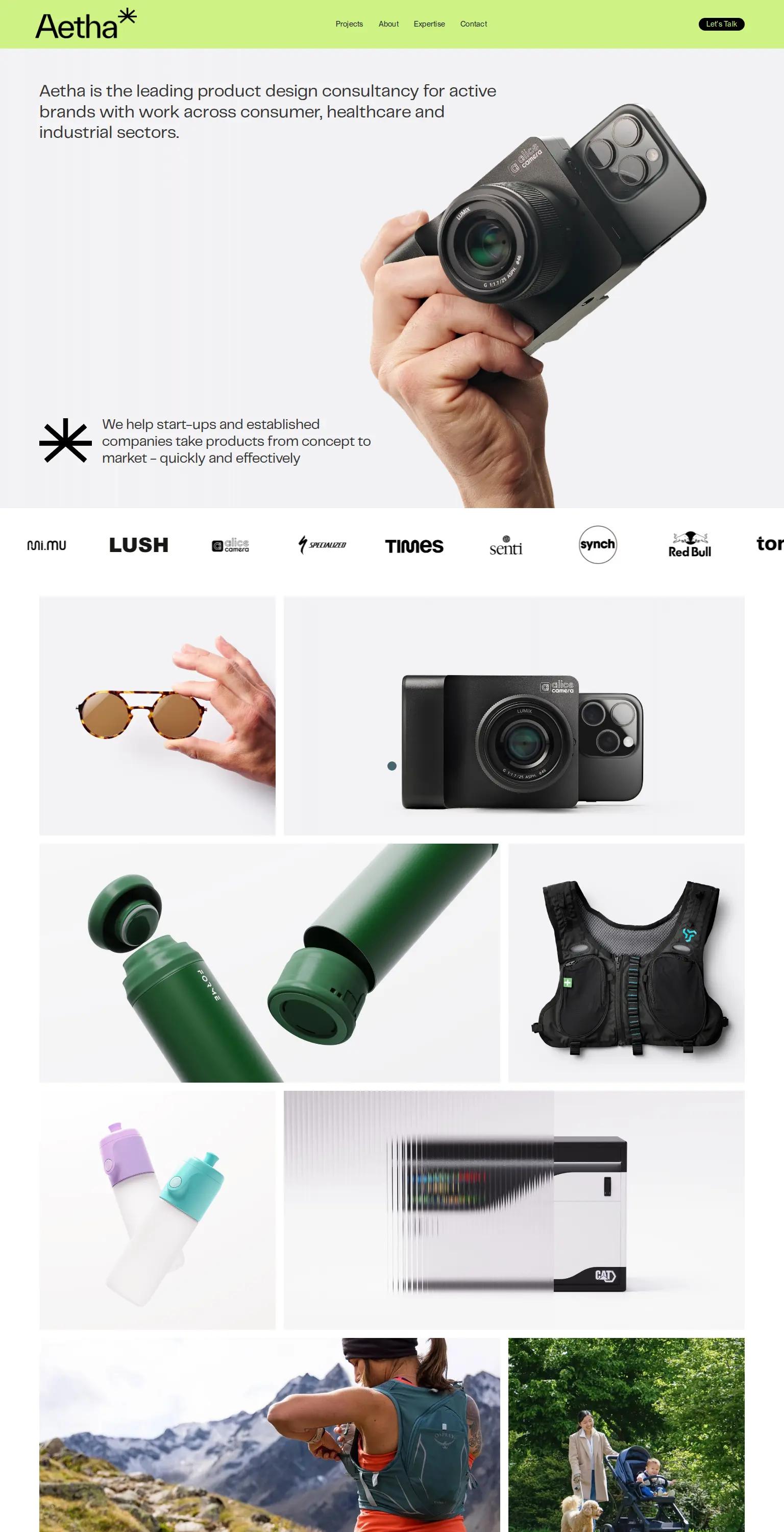 Aetha Design screenshot