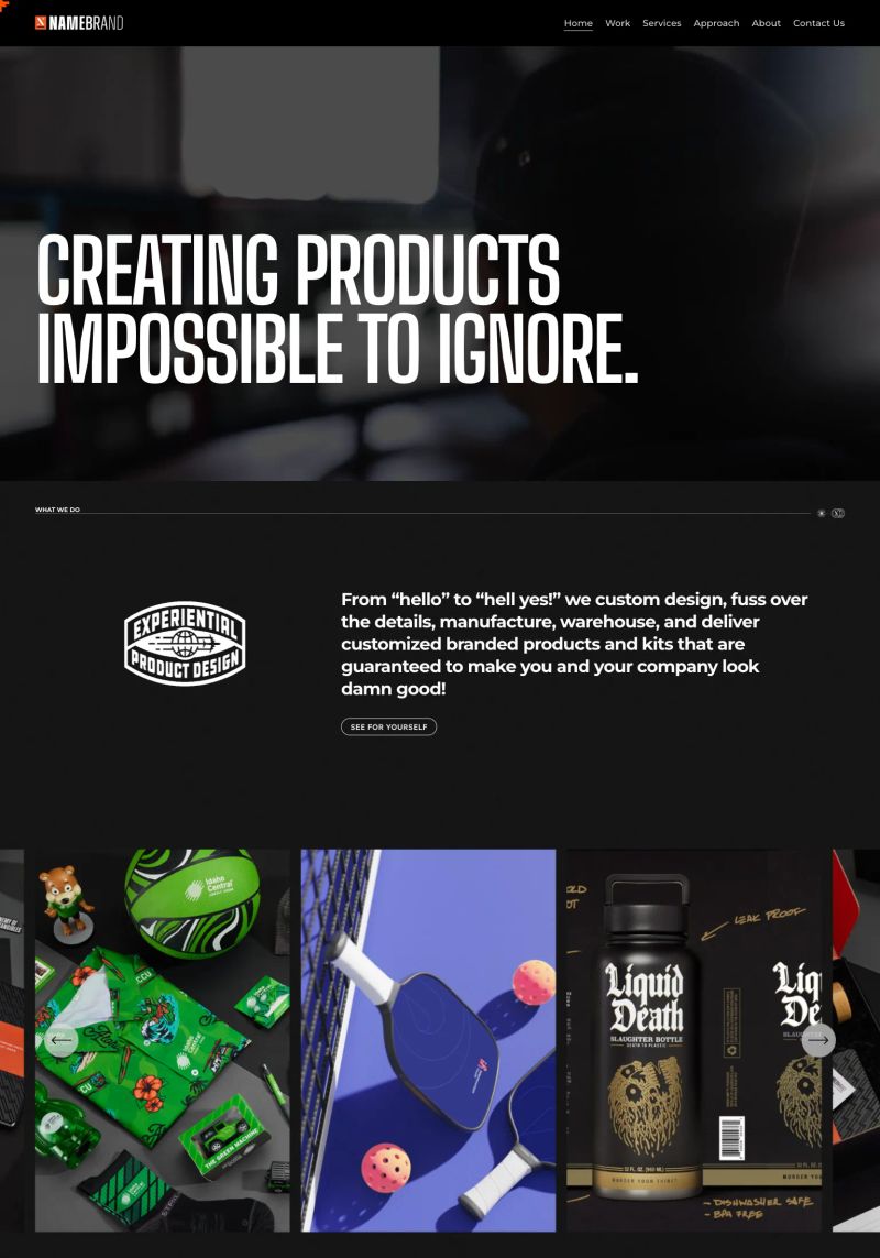 Namebrand screenshot