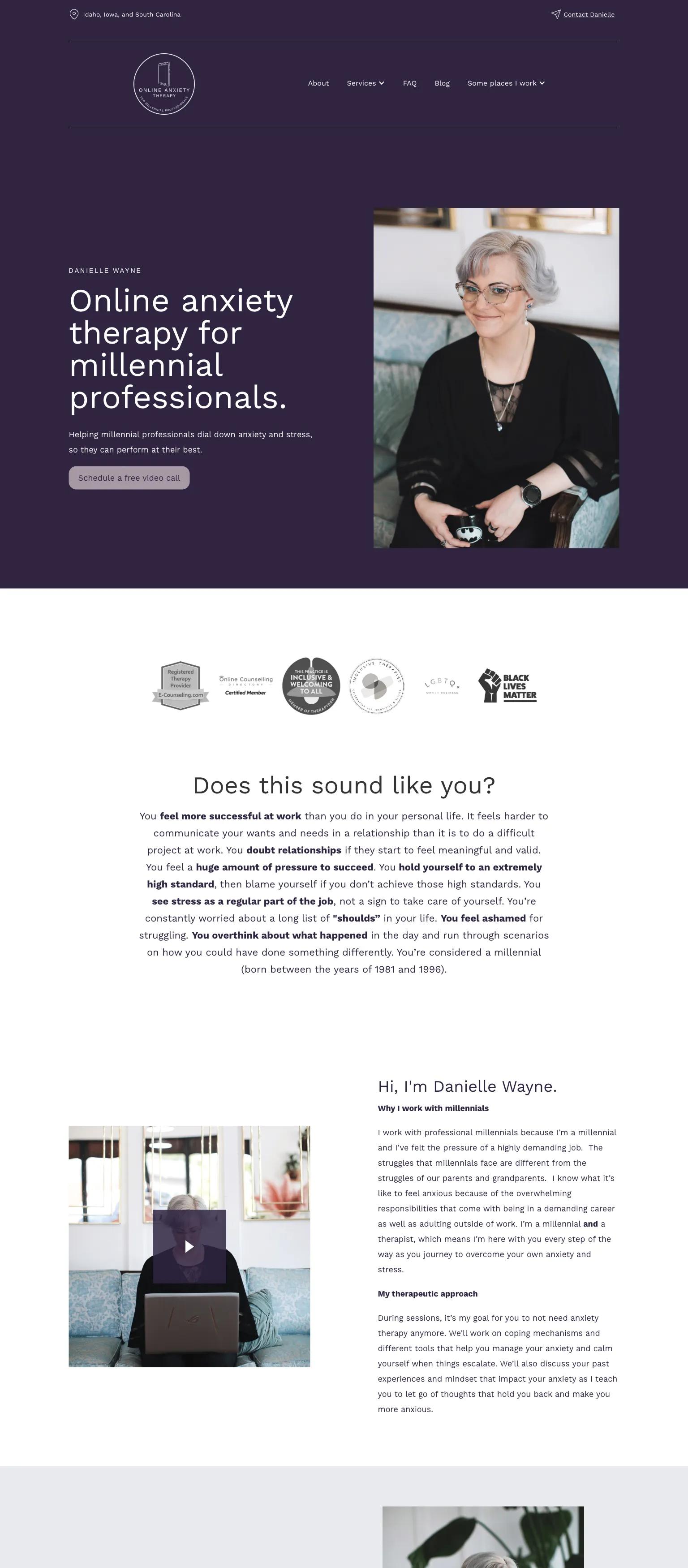 Wayne Counseling screenshot