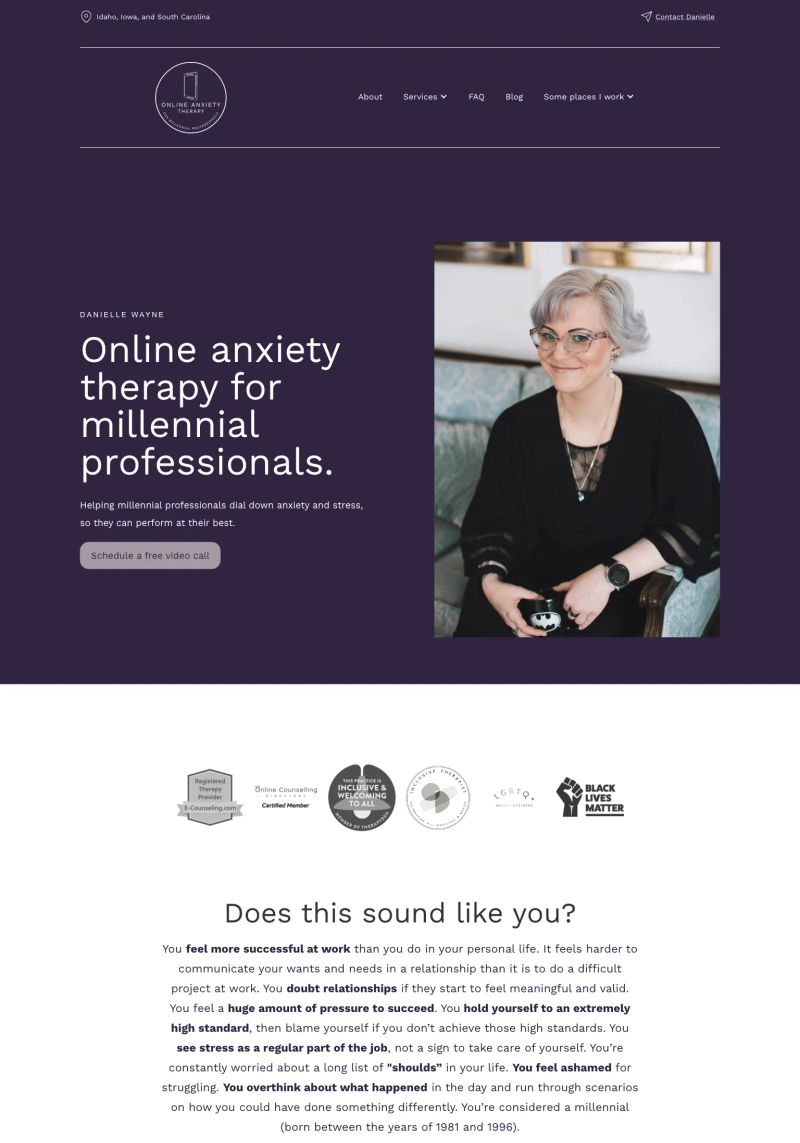 Wayne Counseling screenshot