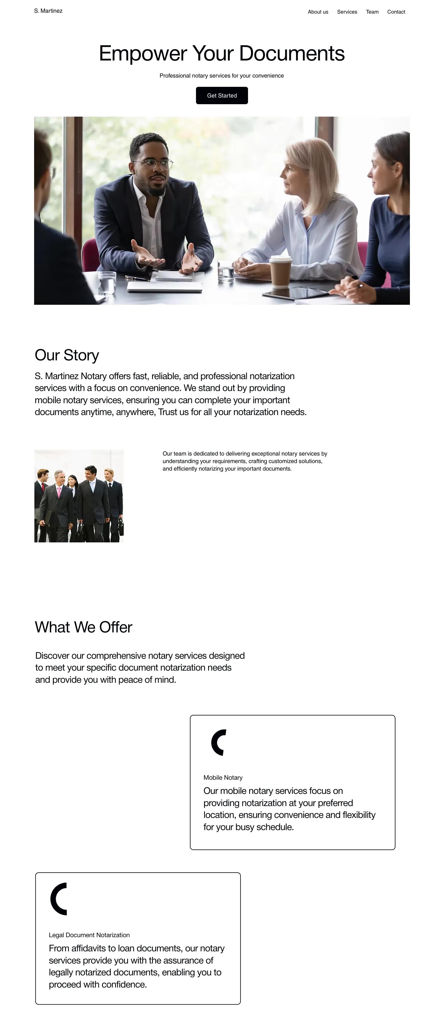 Notary (Modern) screenshot