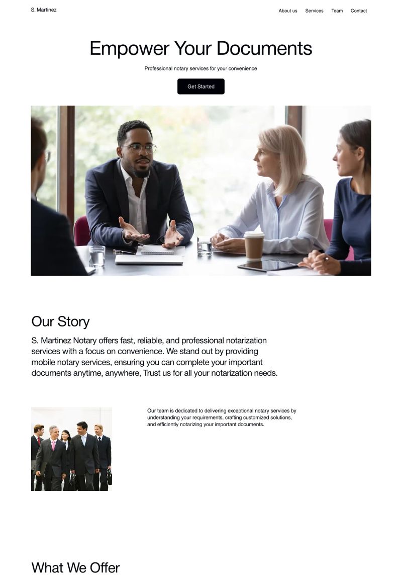 Notary (Modern) screenshot