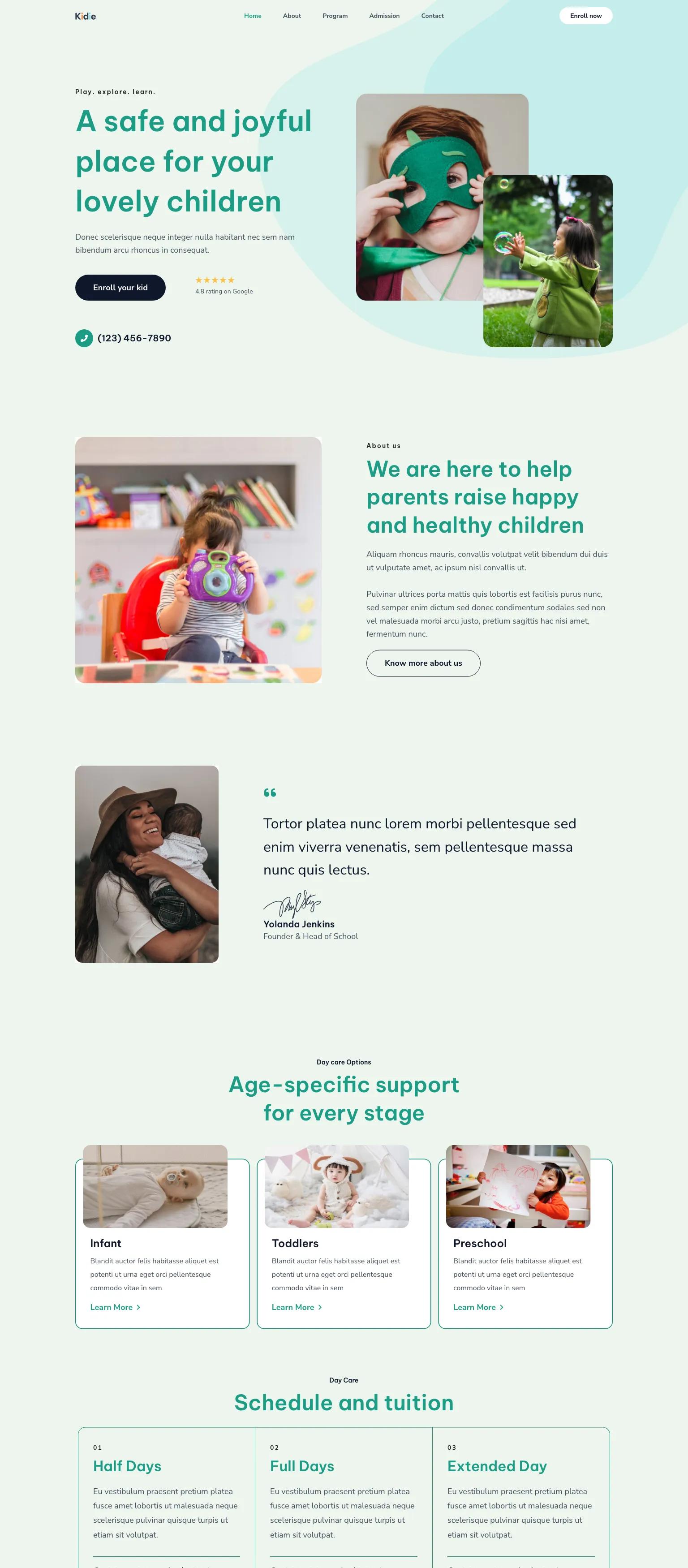 Childcare Waitlist screenshot