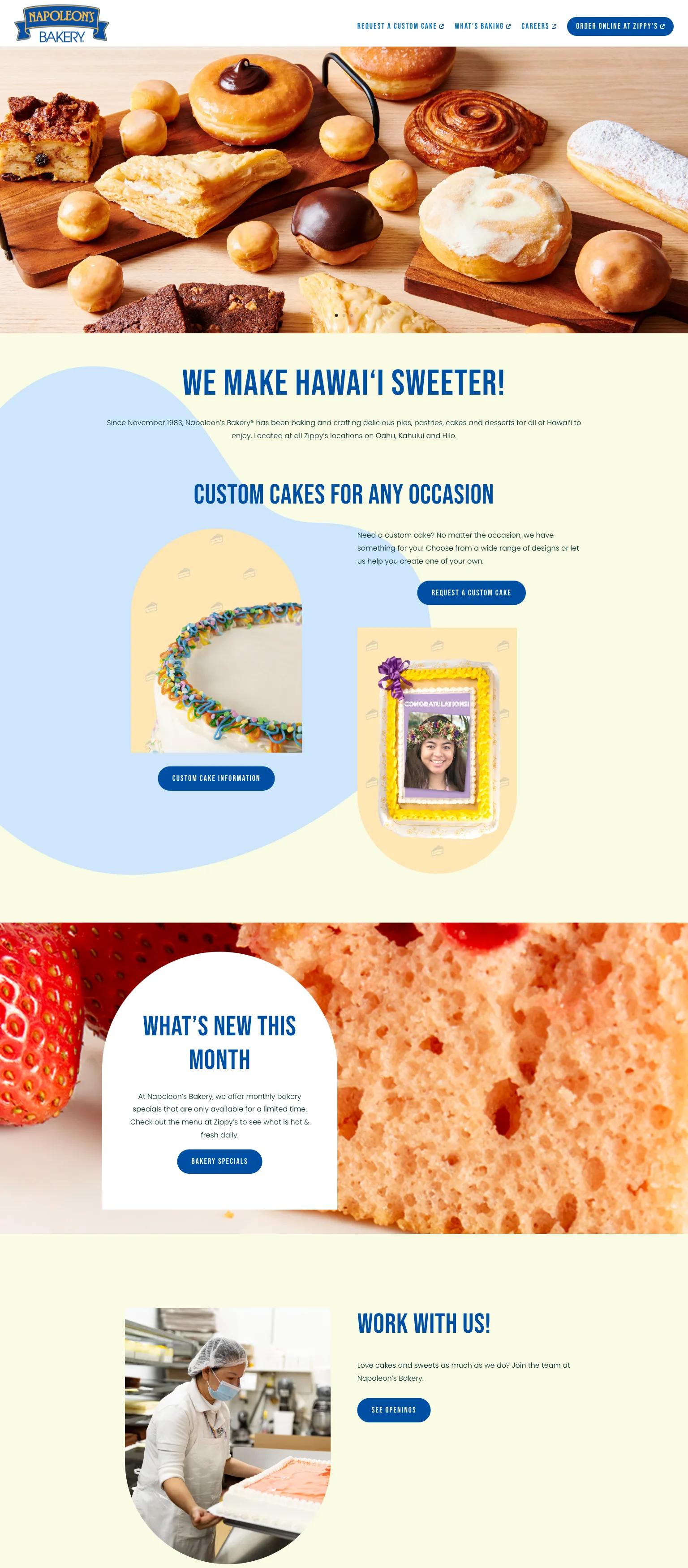 Napoleon’s Bakery screenshot