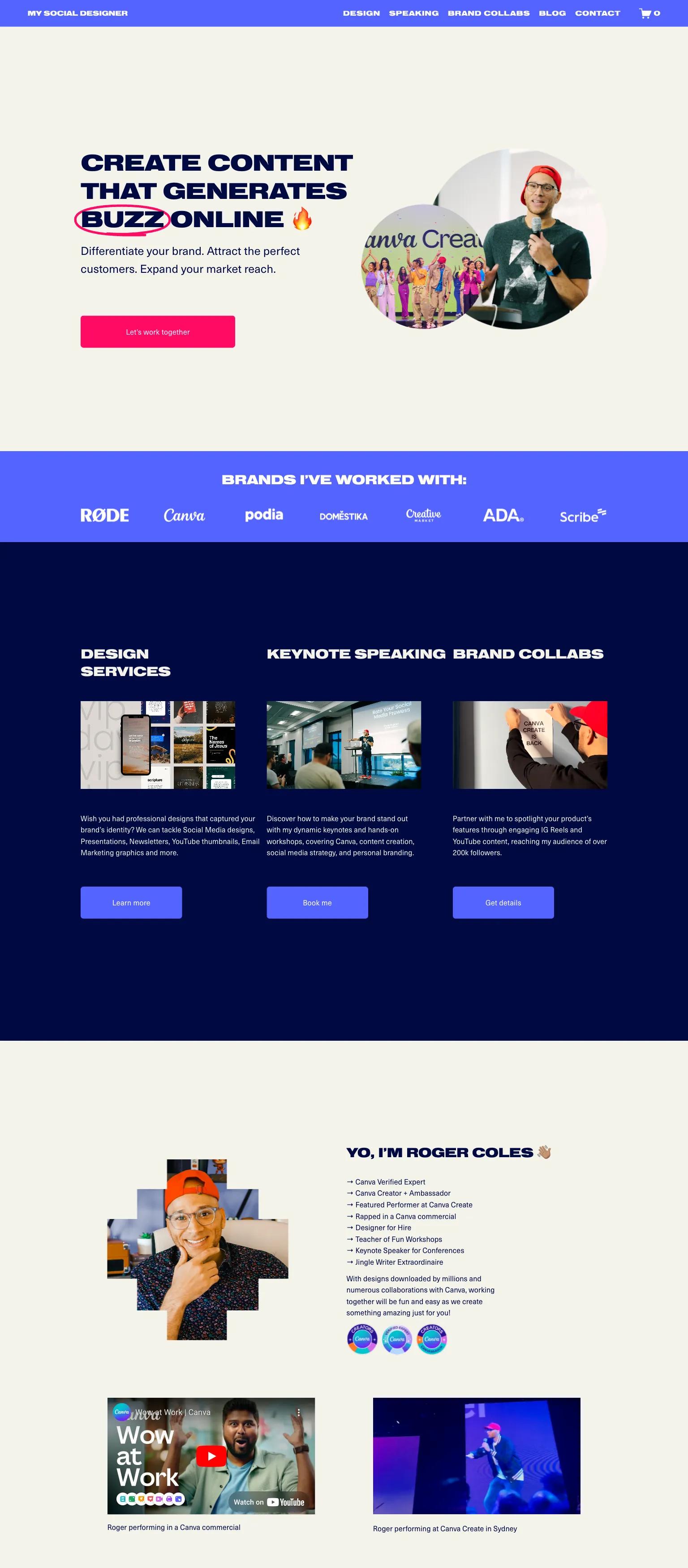 My Social Designer screenshot