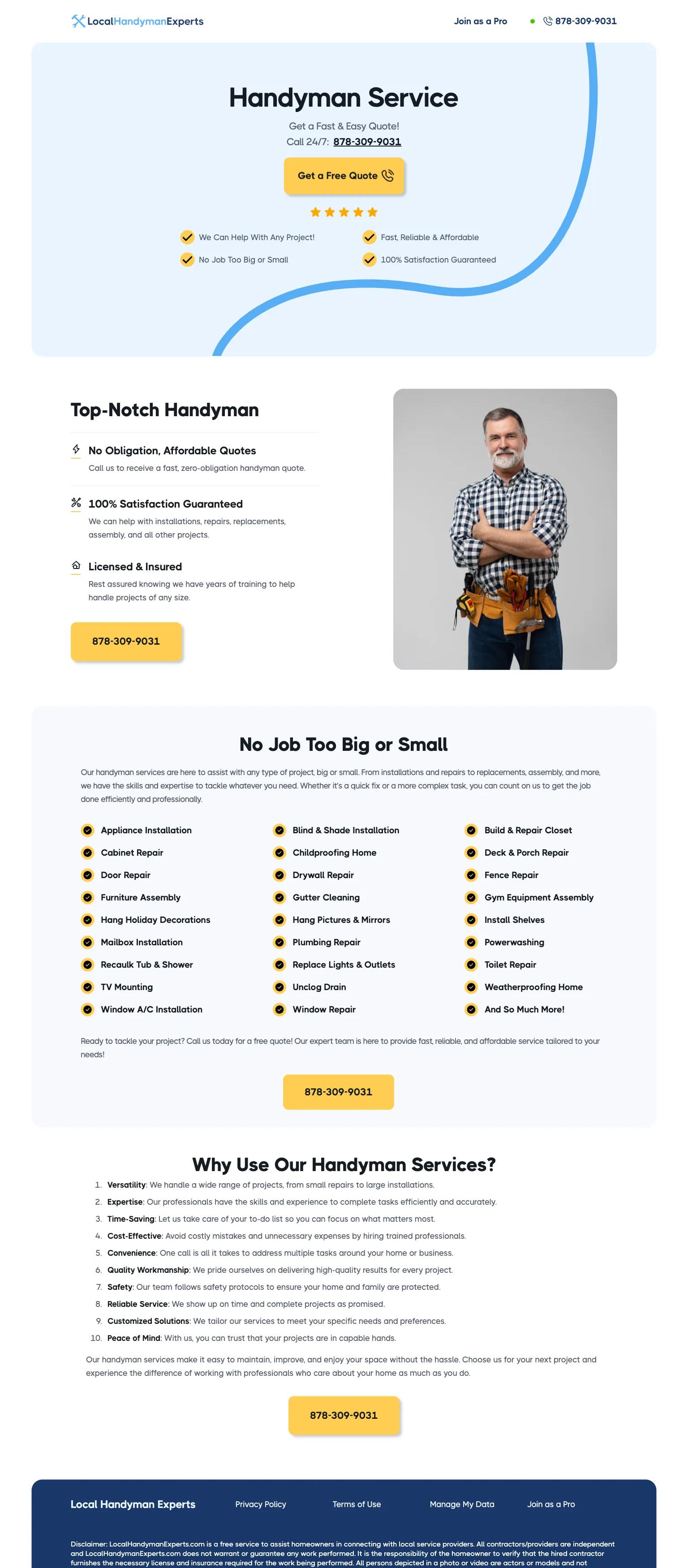 Local Handyman Experts screenshot